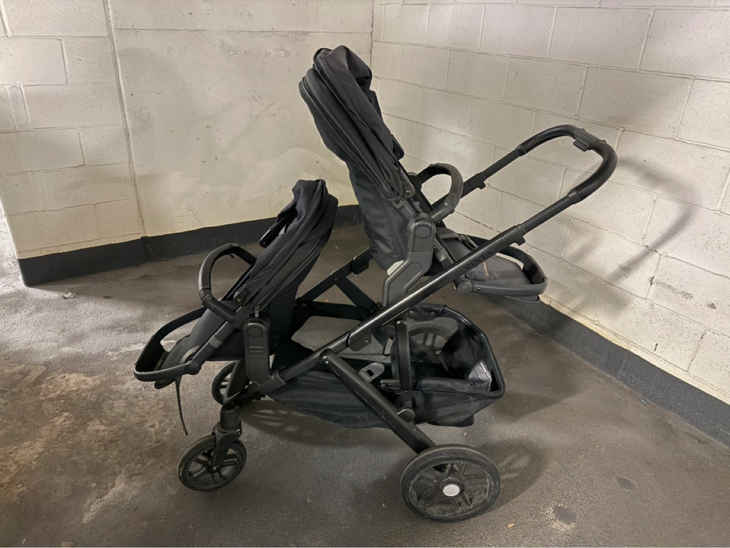 UPPAbaby Vista V2 Double Stroller - Black