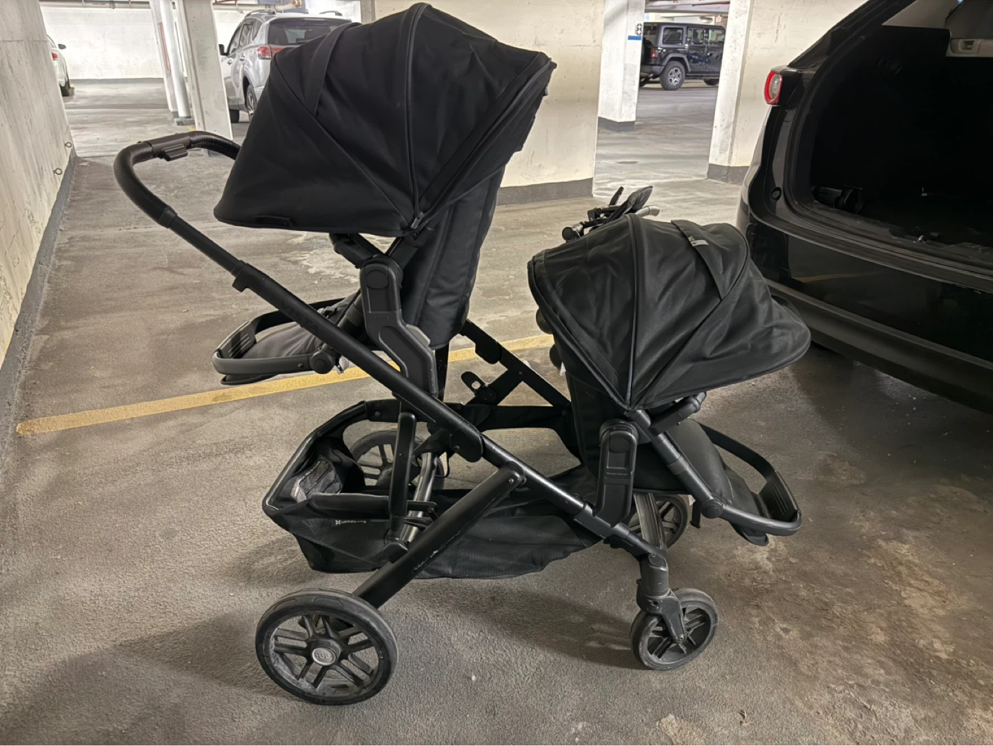 UPPAbaby Vista V2 Double Stroller - Black - photo 4