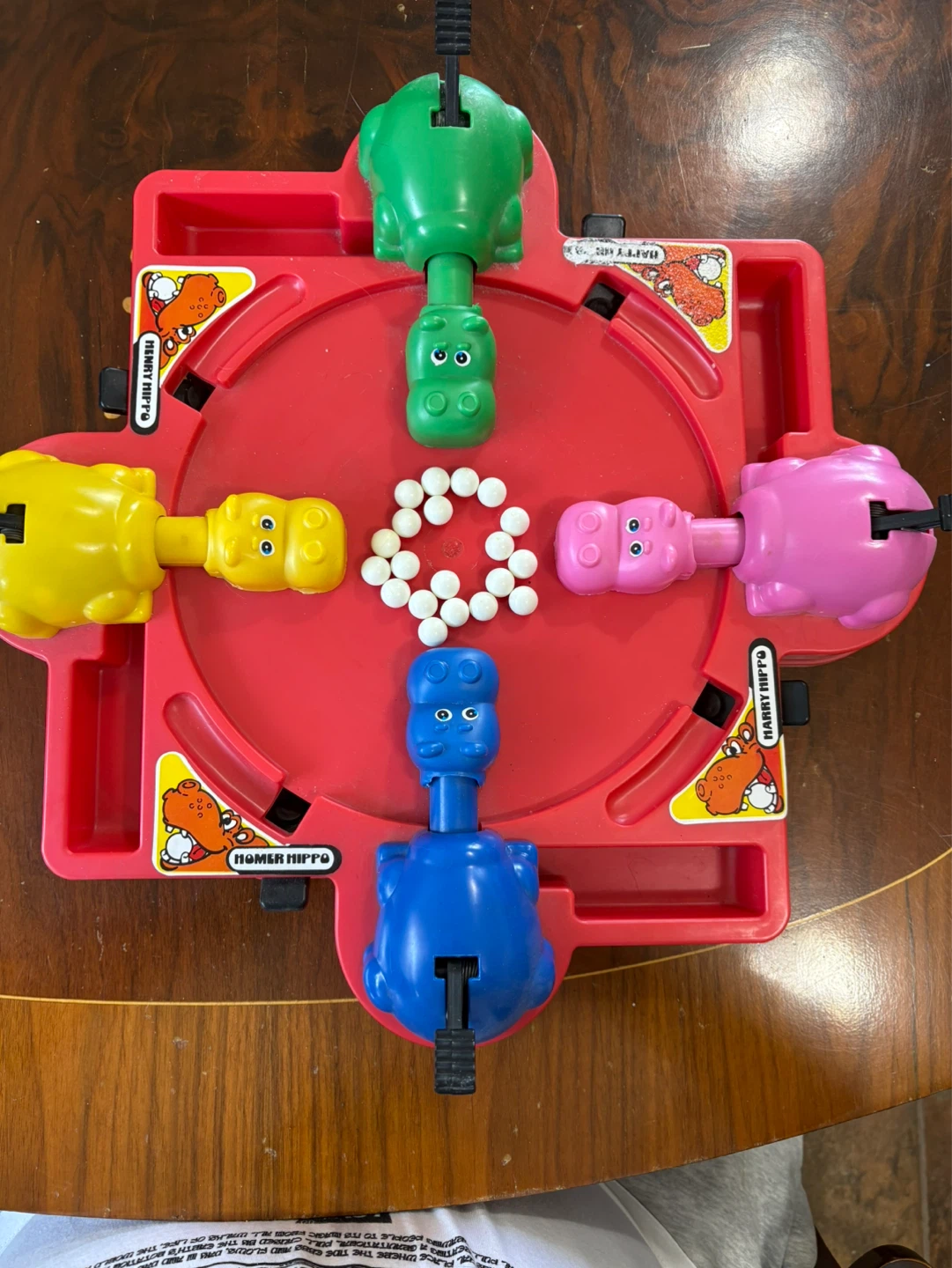 Vintage Hungry Hungry Hippos Game