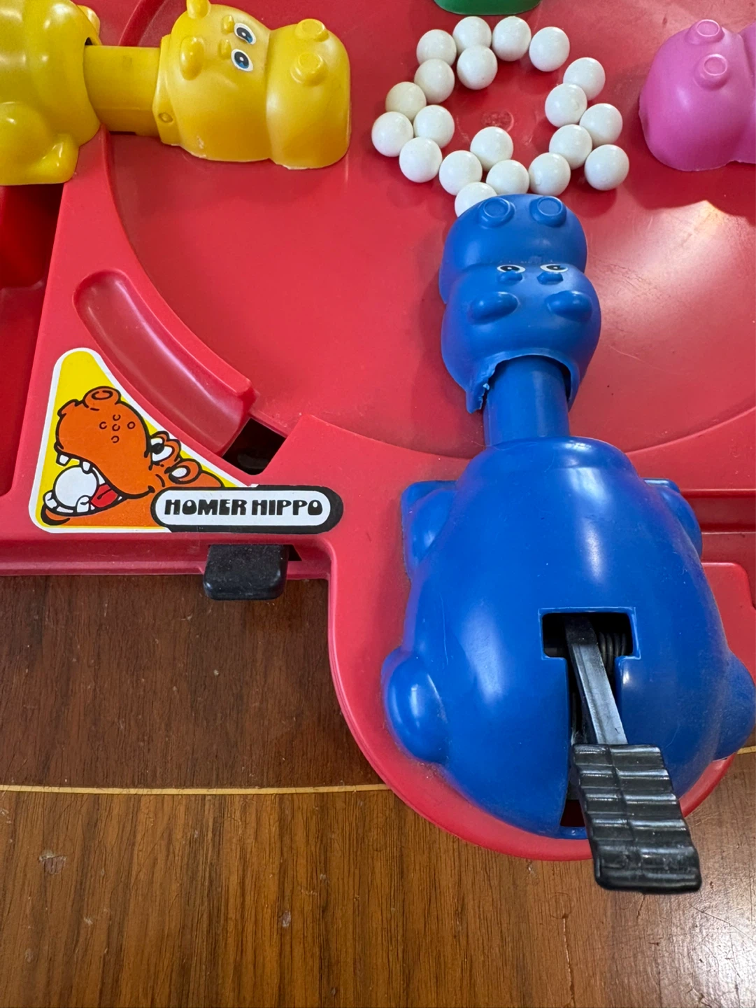 Vintage Hungry Hungry Hippos Game - photo 4