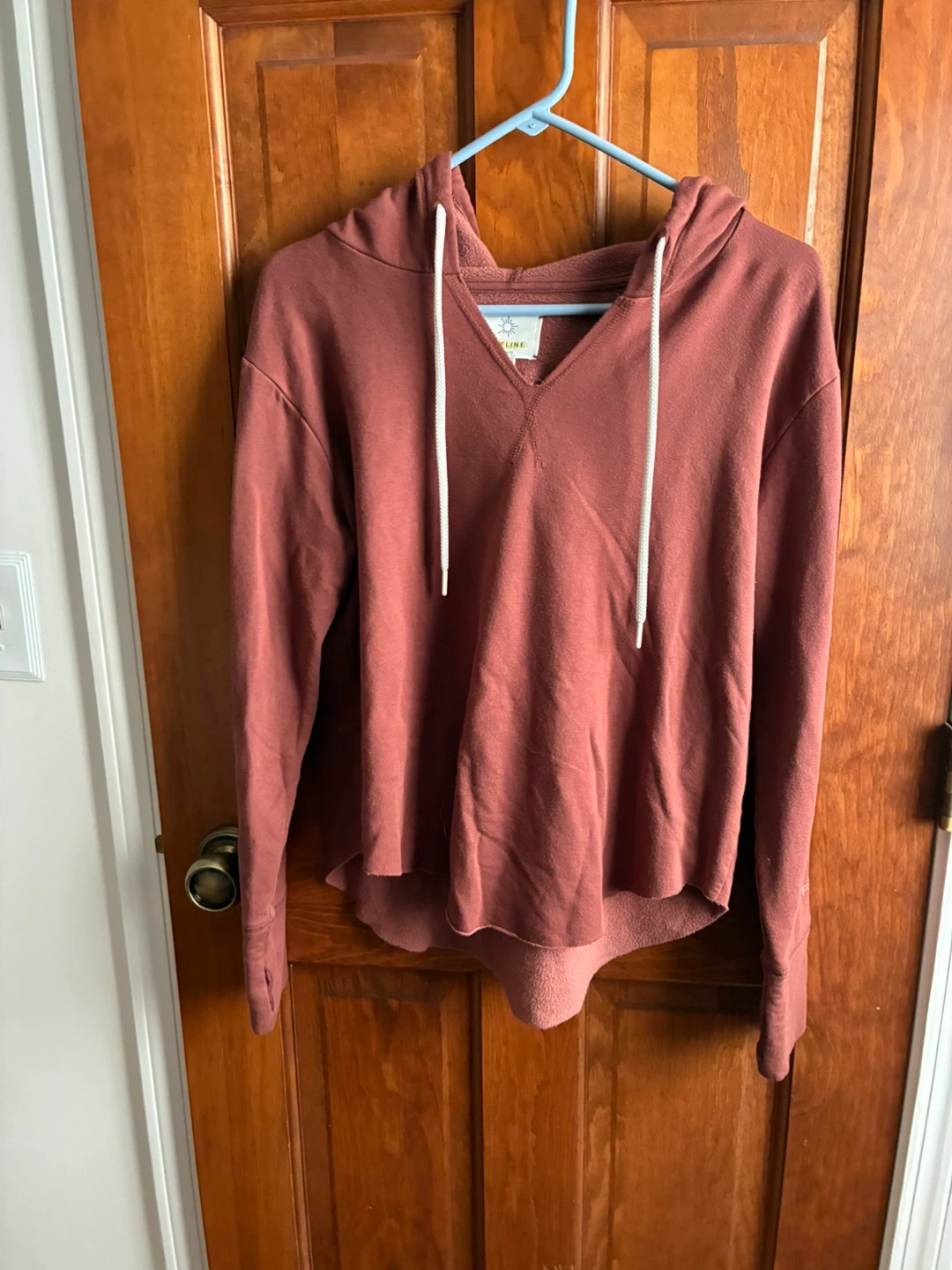 Offline by Aerie Pink Hoodie
