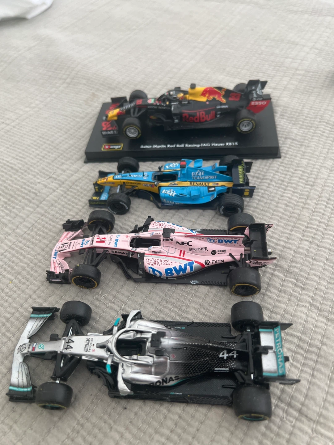 Assorted Formula 1 Diecast Model Cars