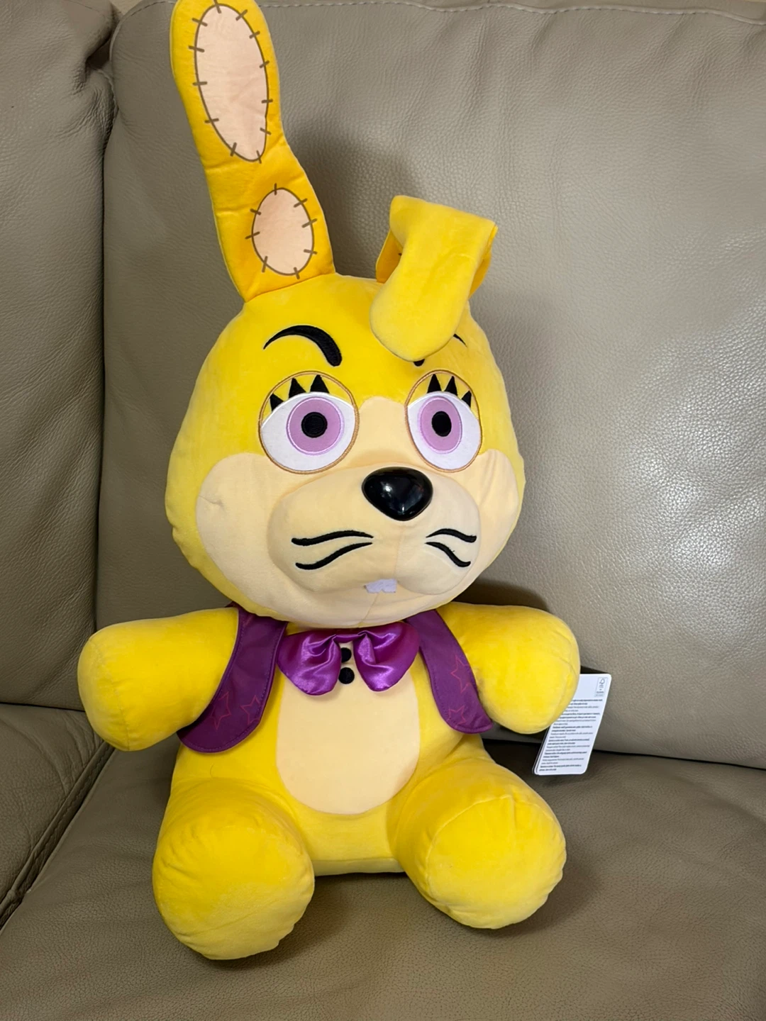 Five nights at Freddy’s 16” Glitchtrap Plush by Funko (NWT)