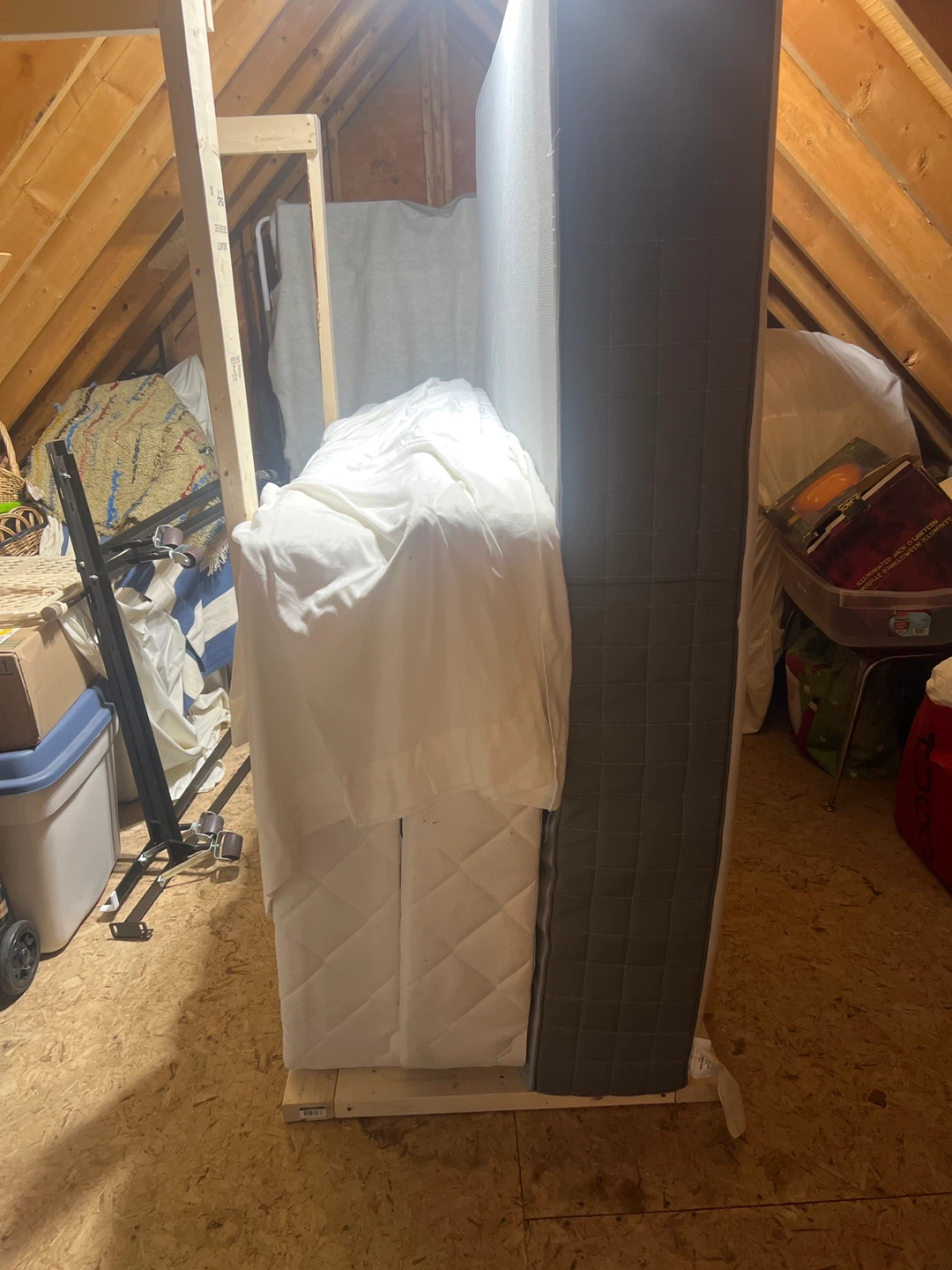 King size mattress.