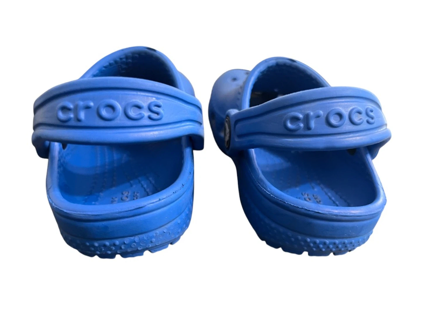 Crocs Classic Clogs Toddler Size C6 Blue – Like New - photo 3