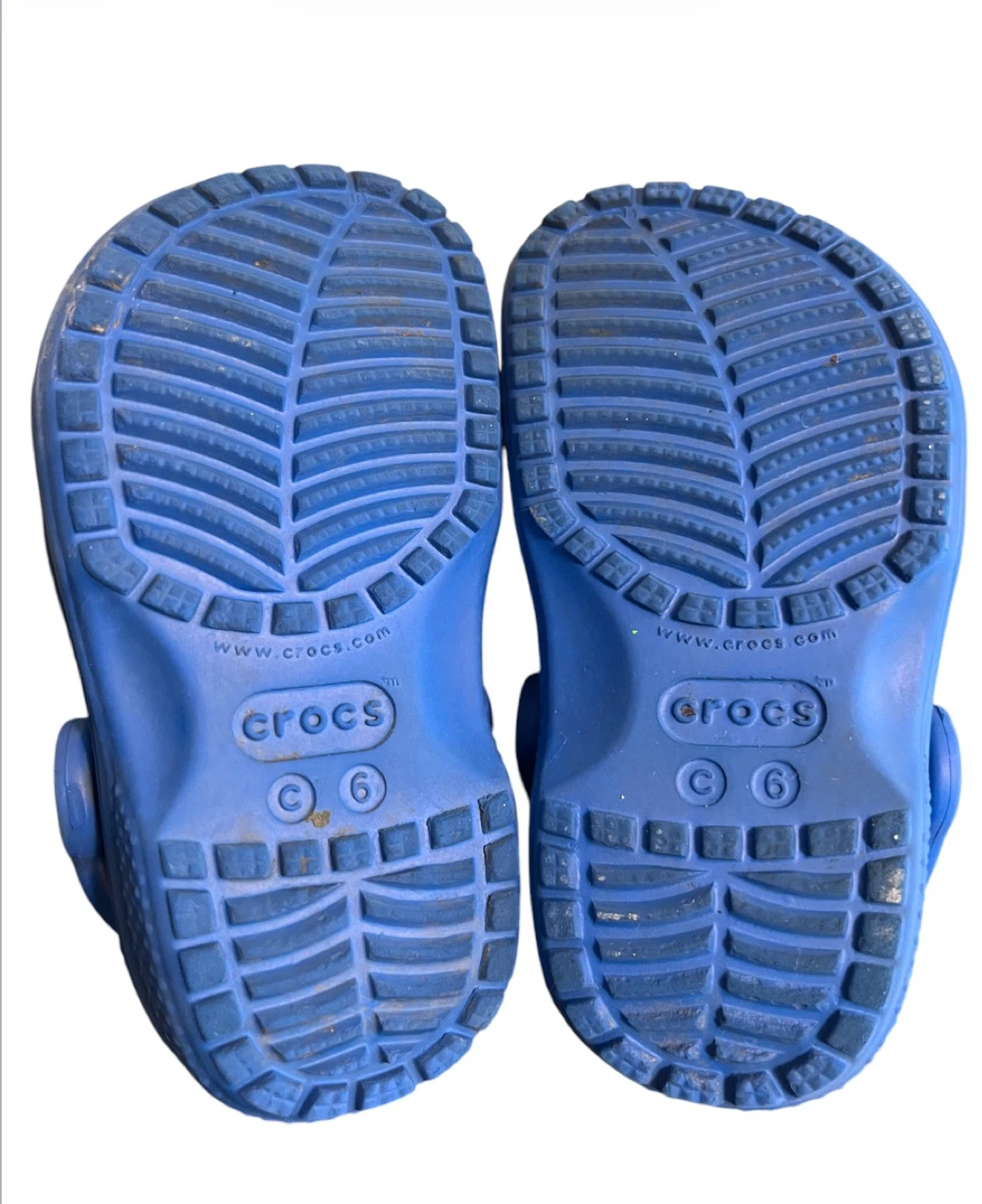 Crocs Classic Clogs Toddler Size C6 Blue – Like New - photo 4