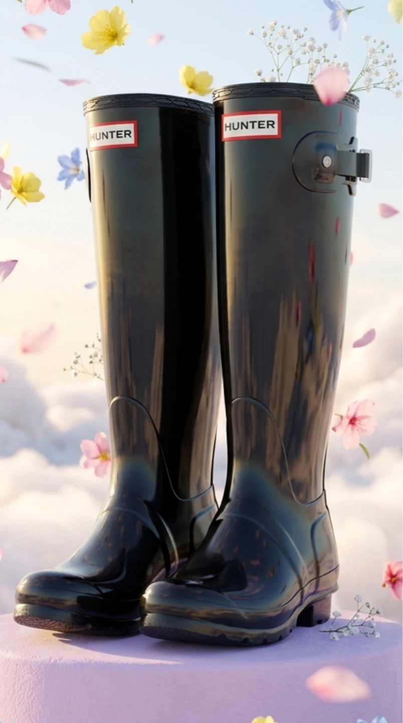 Hunter Tall Gloss Boots