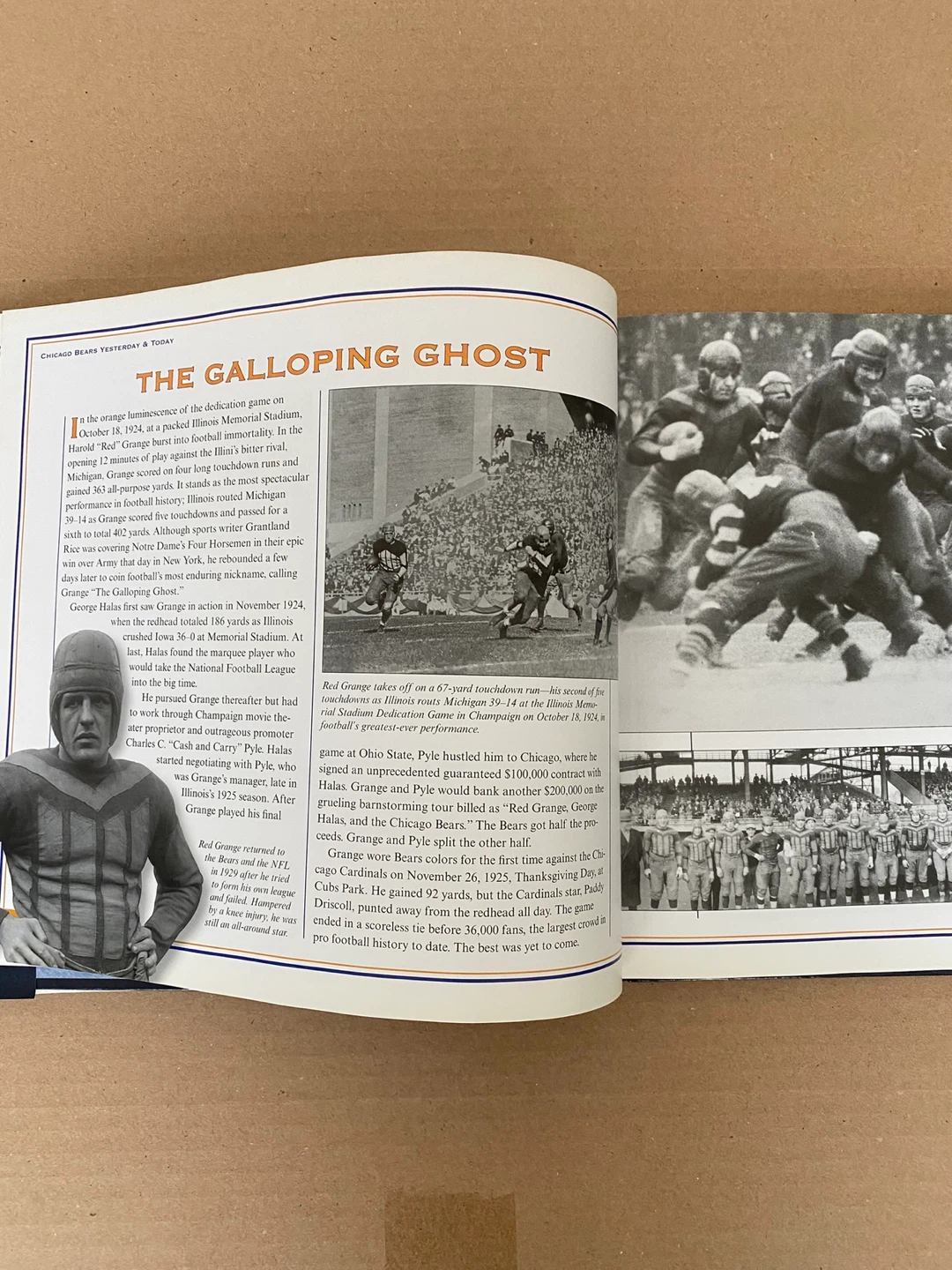 Chicago Bears Yesterday & Today Book - photo 2