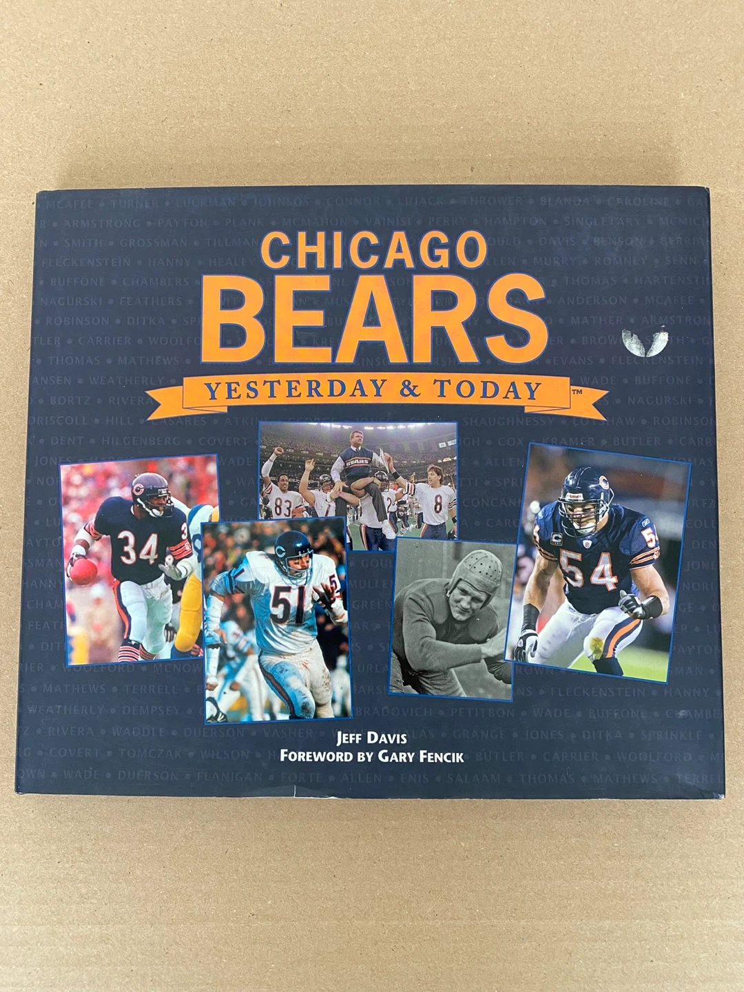 Chicago Bears Yesterday & Today Book