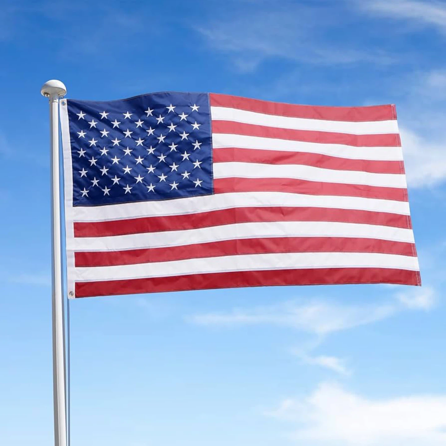 Lot of 2 Brand new American flags - 3ftx5ft - photo 3