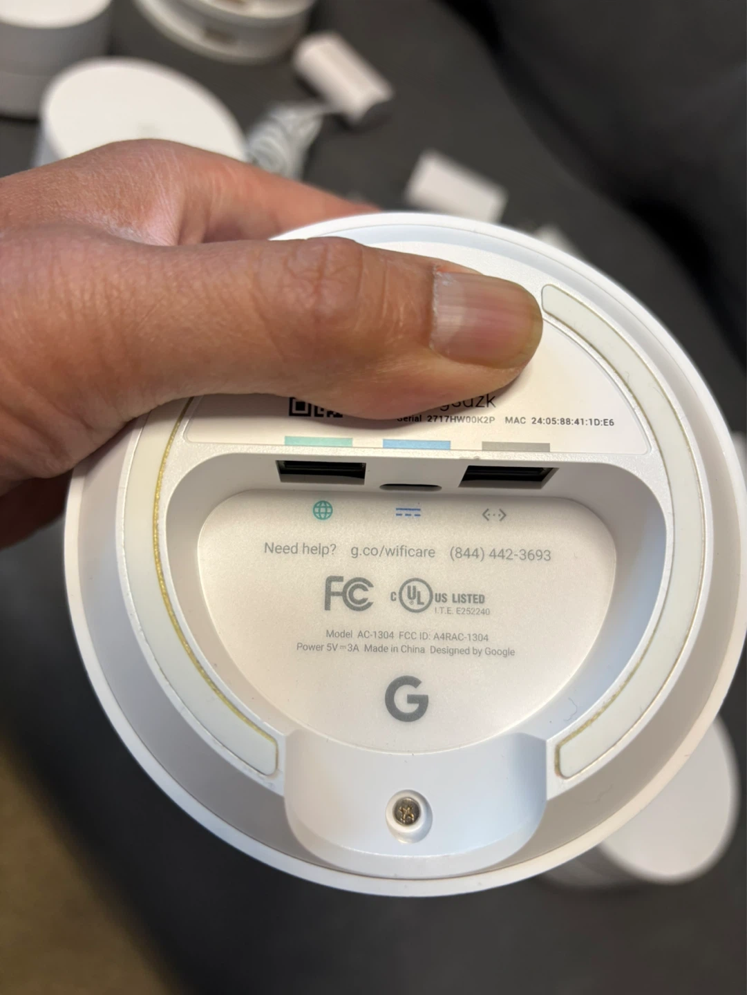 Google Mesh Wifi AC-1304 System (5 Units) - photo 3