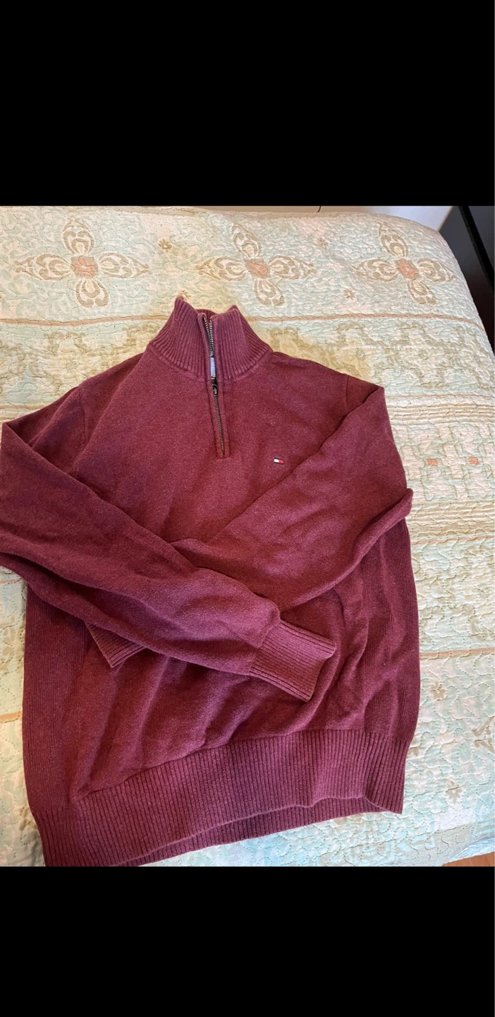 Tommy Hilfiger 1/4 Zip Pullover Sweater