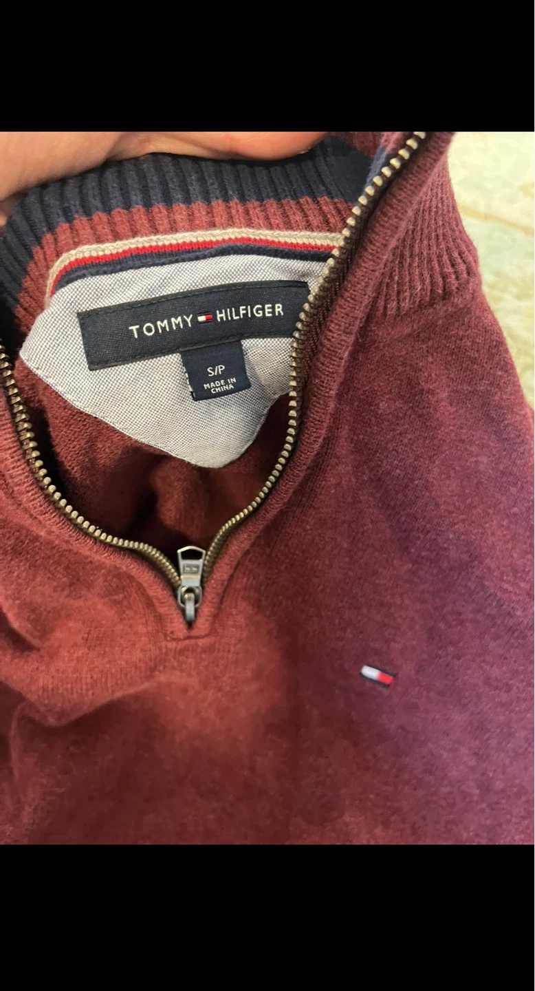 Tommy Hilfiger 1/4 Zip Pullover Sweater - photo 3