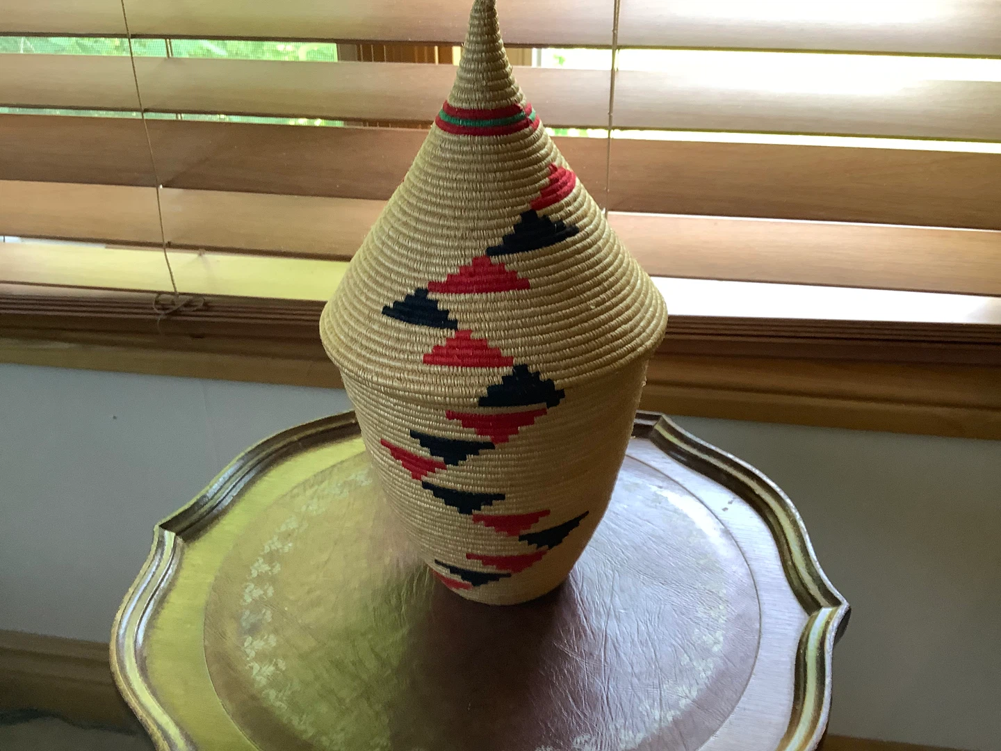 Orig Hd Crafted Rwanda “Peace Basket” 🐞
