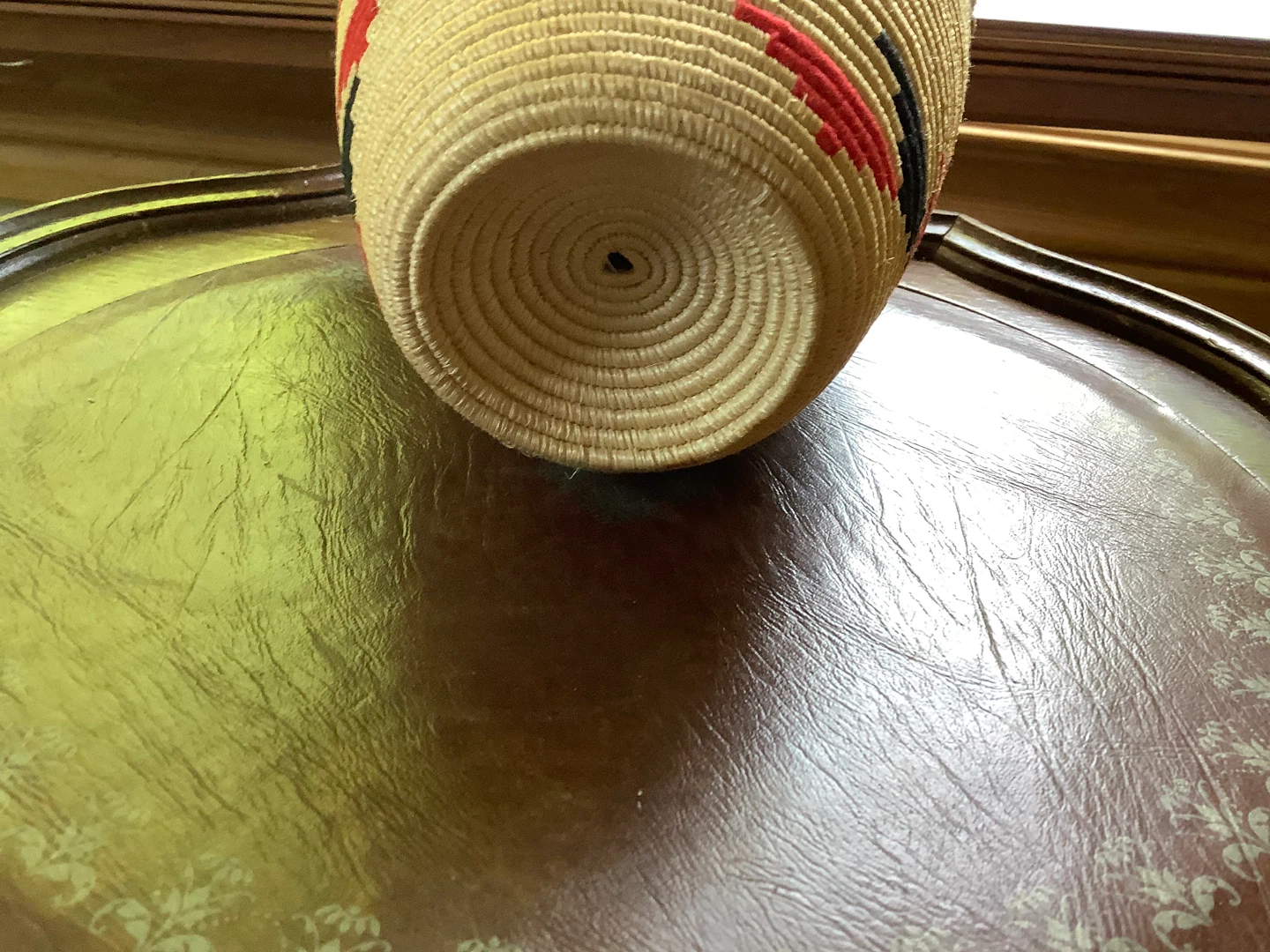 Orig Hd Crafted Rwanda “Peace Basket” 🐞 - photo 5