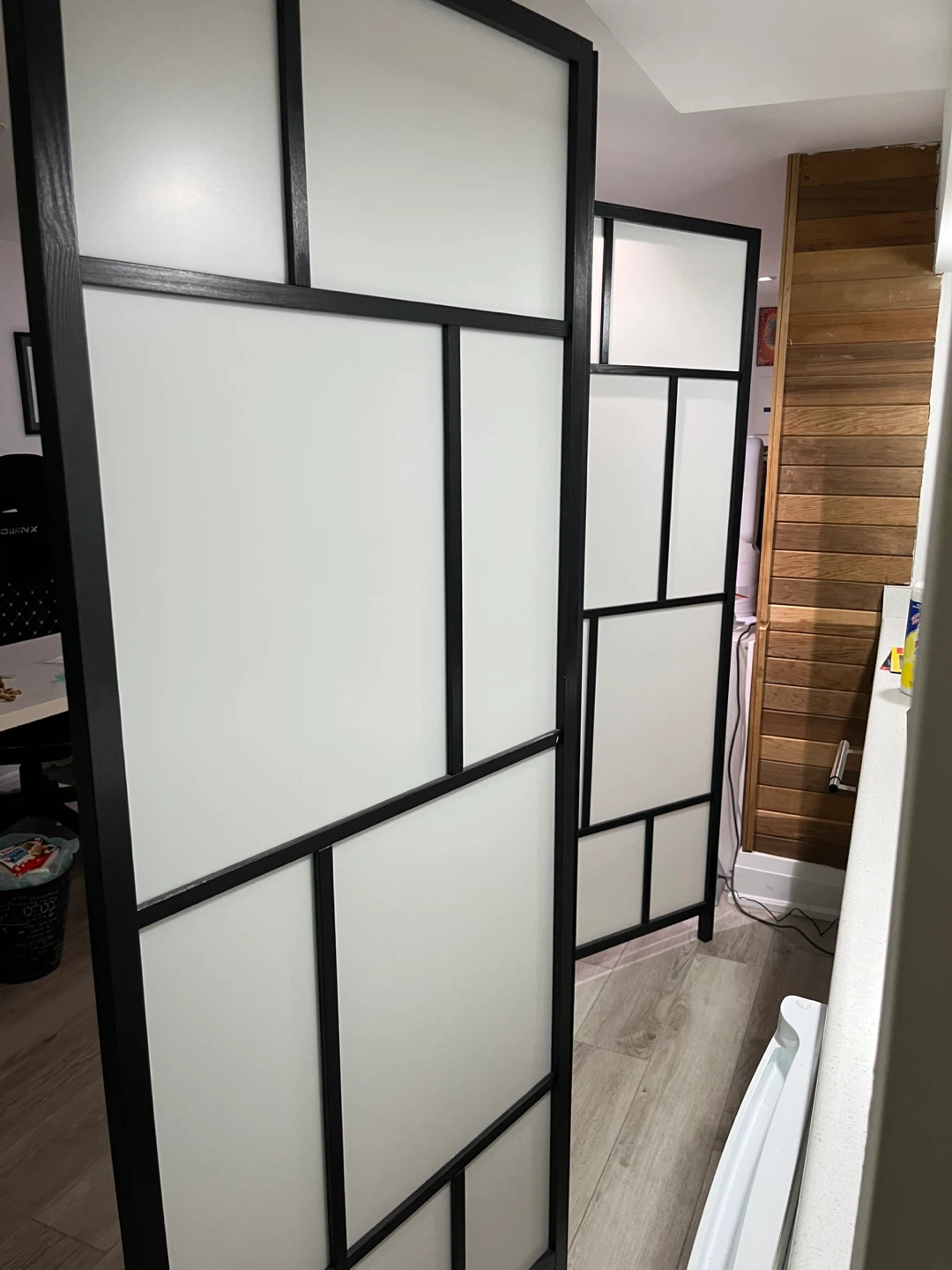 IKEA RISSOR Room Divider - White/Black - photo 2