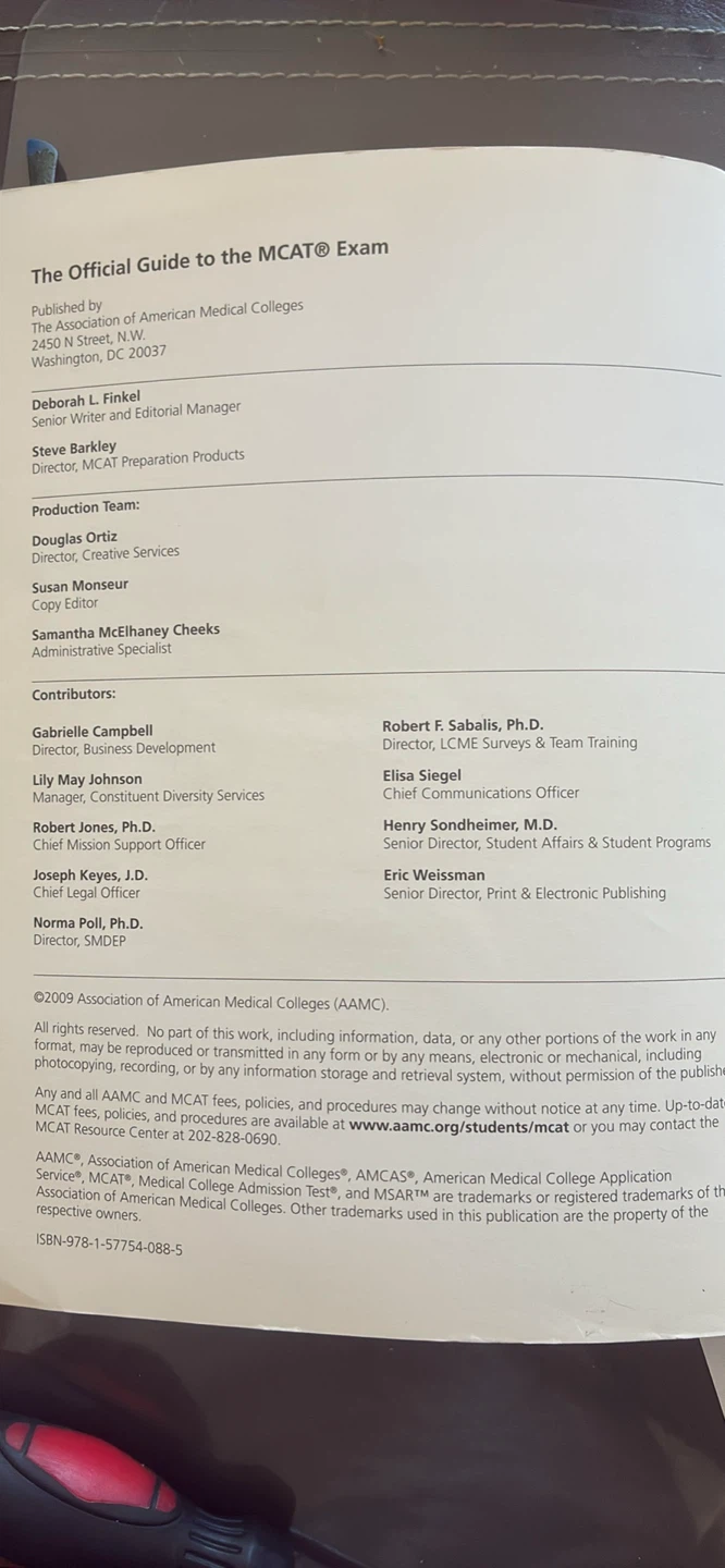 The Official Guide to the MCAT Exam First Edition - photo 2