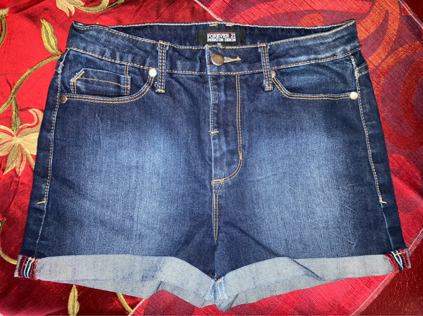 Forever 21 Premium Denim Shorts