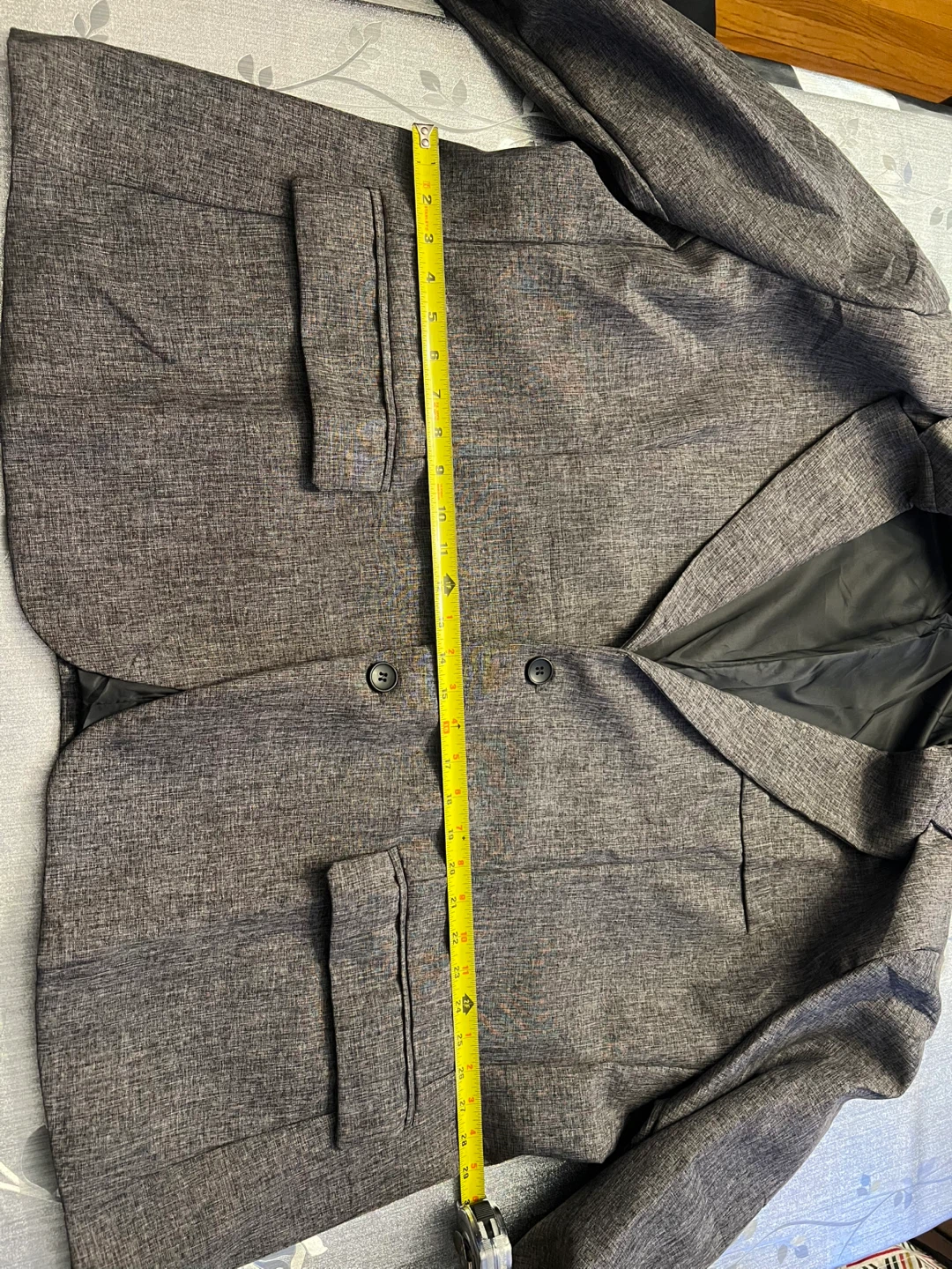Men's Grey Blazer 6XL - photo 2