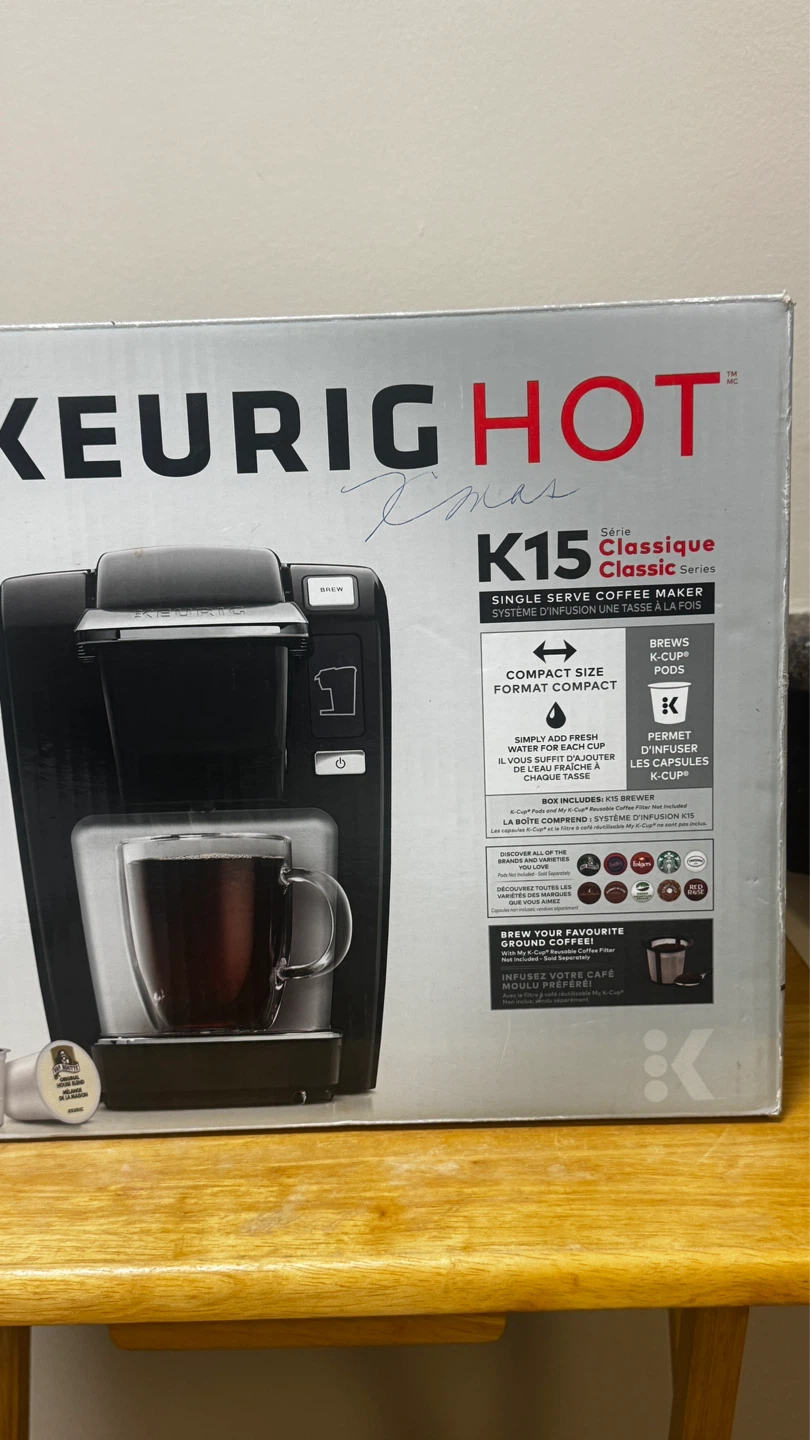 Keurig K15 Classic Series Single Serve Coffee Maker - photo 2