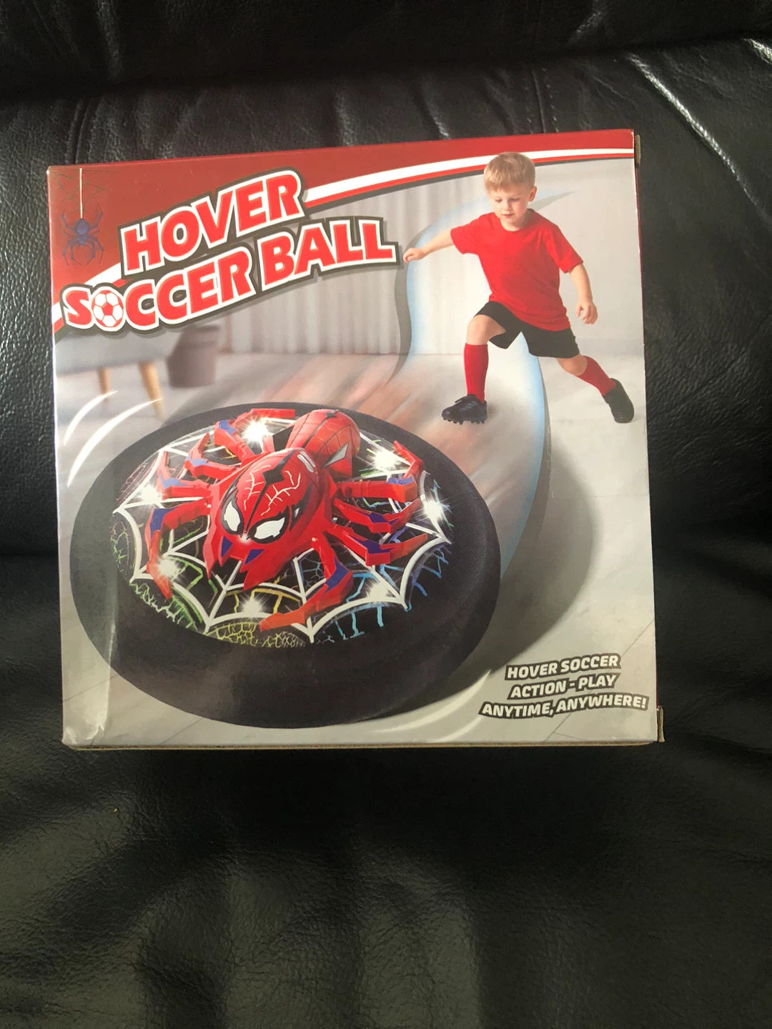 Hover Soccer Ball - Spidey Style!
