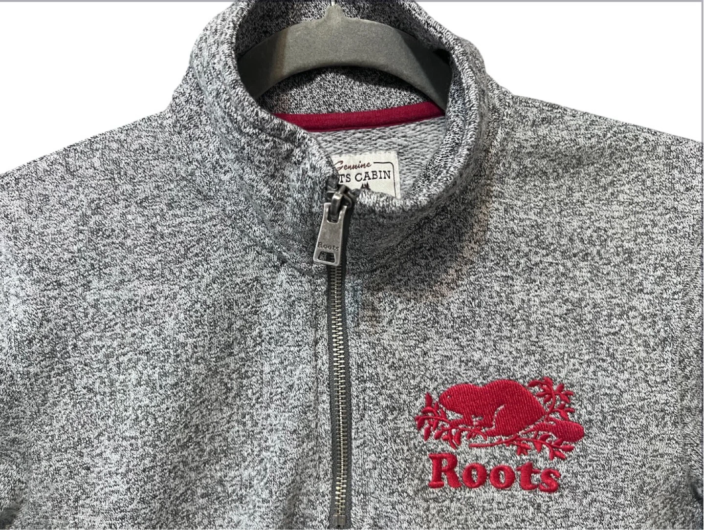 🍁 Roots Cabin Quarter-Zip Sweater – Women’s Medium 🍁 - photo 4