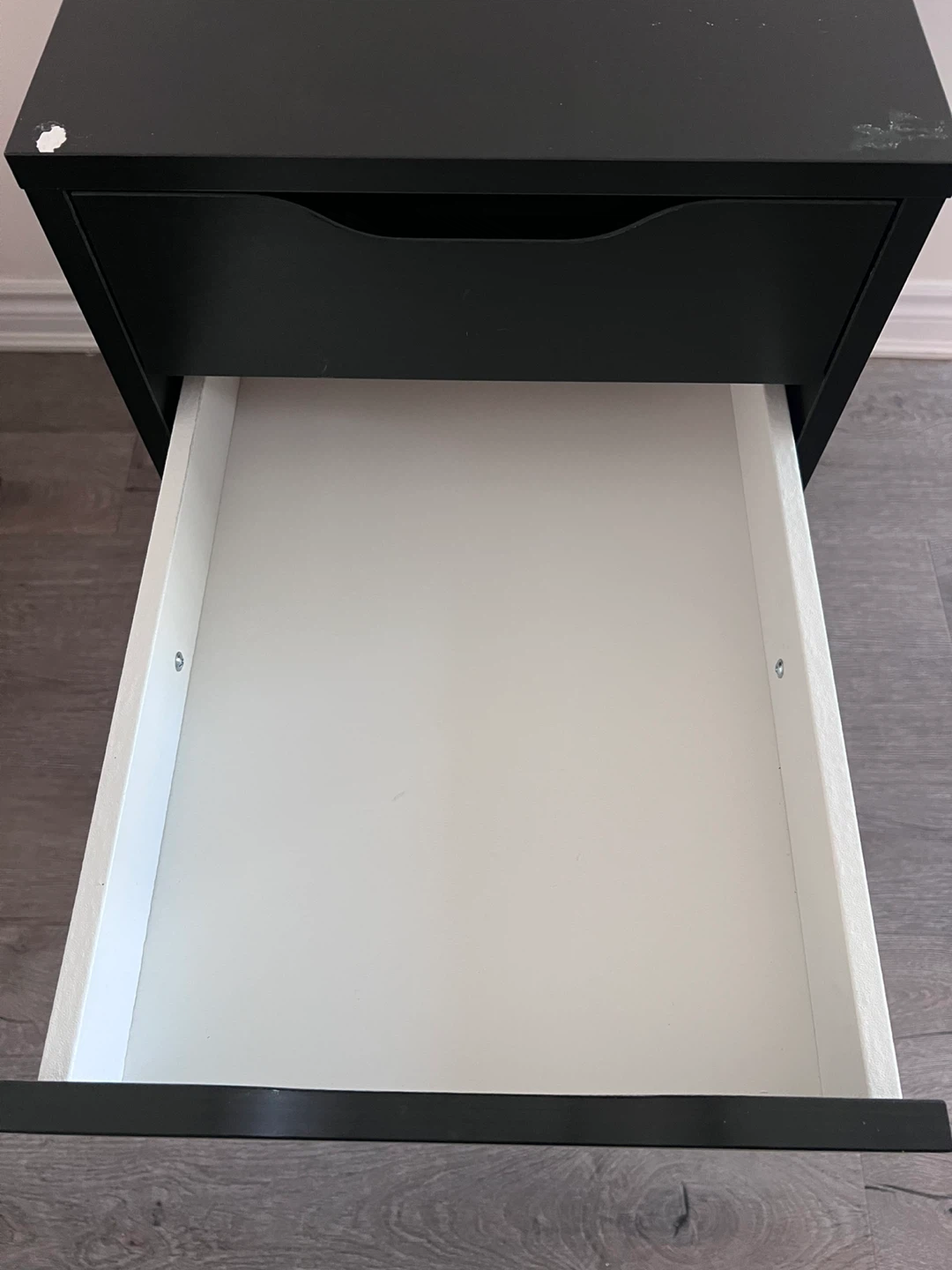 IKEA Alex Black 5-Drawer Storage Unit - photo 4