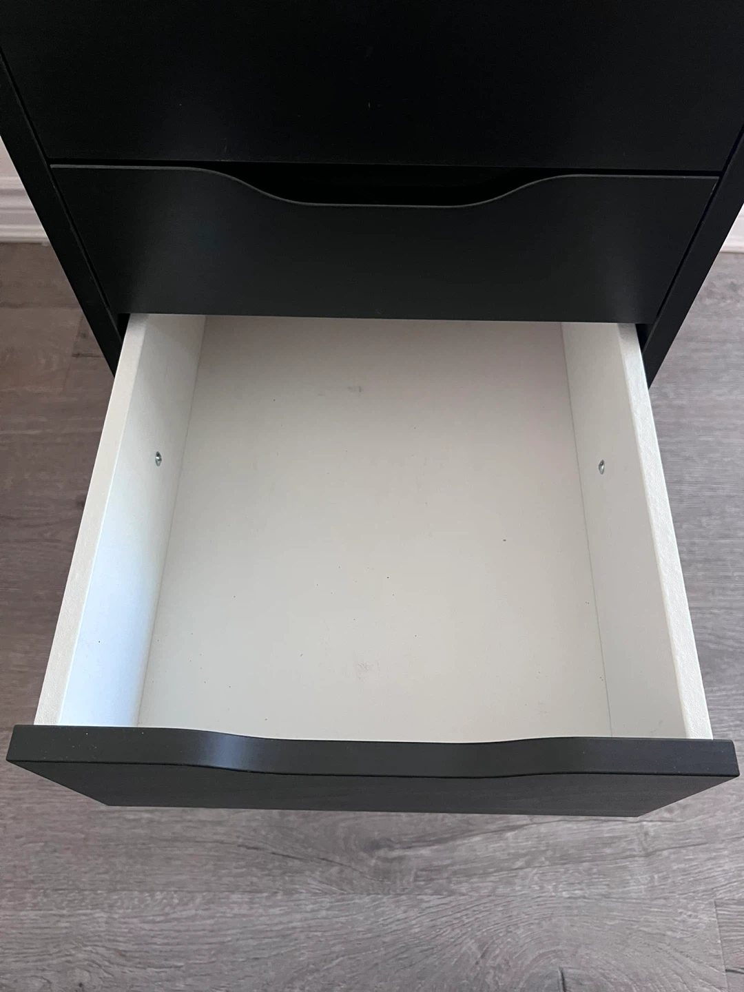 IKEA Alex Black 5-Drawer Storage Unit - photo 5