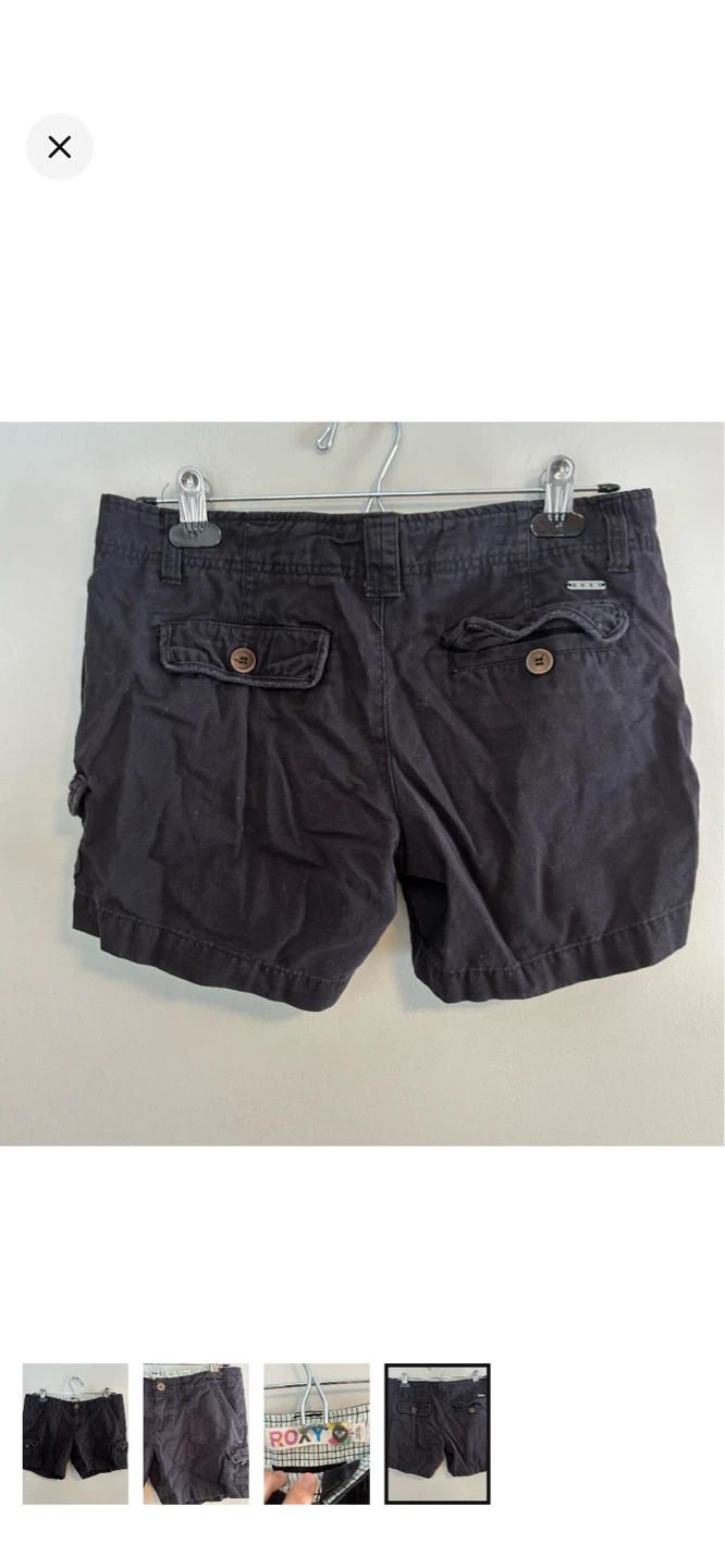 Roxy Cargo Shorts Women's Size 7 - photo 4