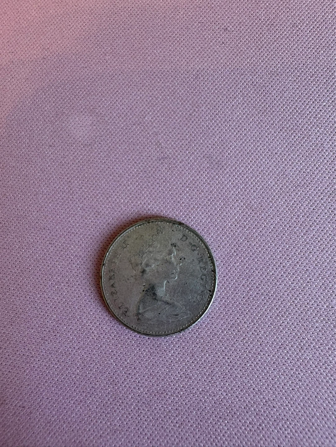 1967 Canadian Centennial Silver Dime Vintage Coin - photo 2