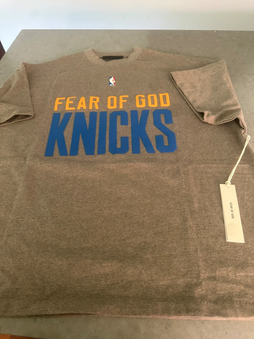 Fear of God Essentials Knicks T-Shirt - Size M