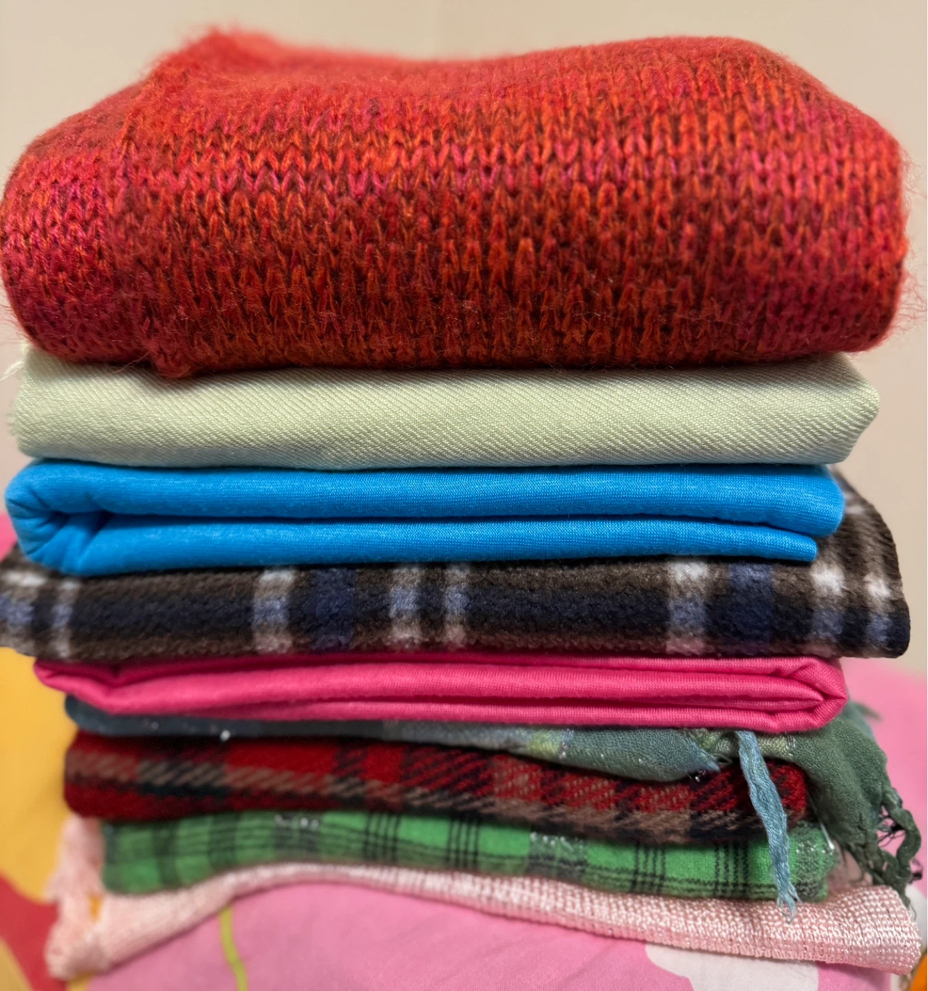 Winter Scarves-9 pieces