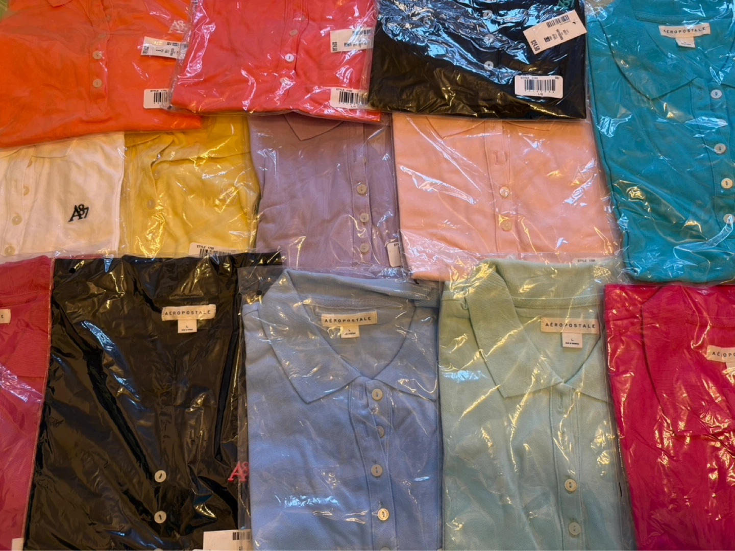 Aeropostale Polo Shirts - Multiple Colors & Sizes