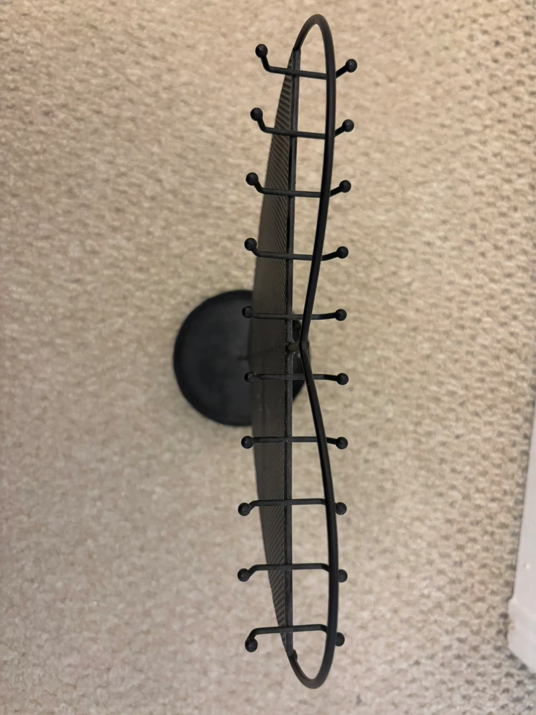 Black Heart Shaped Jewelry Organizer Stand - photo 2