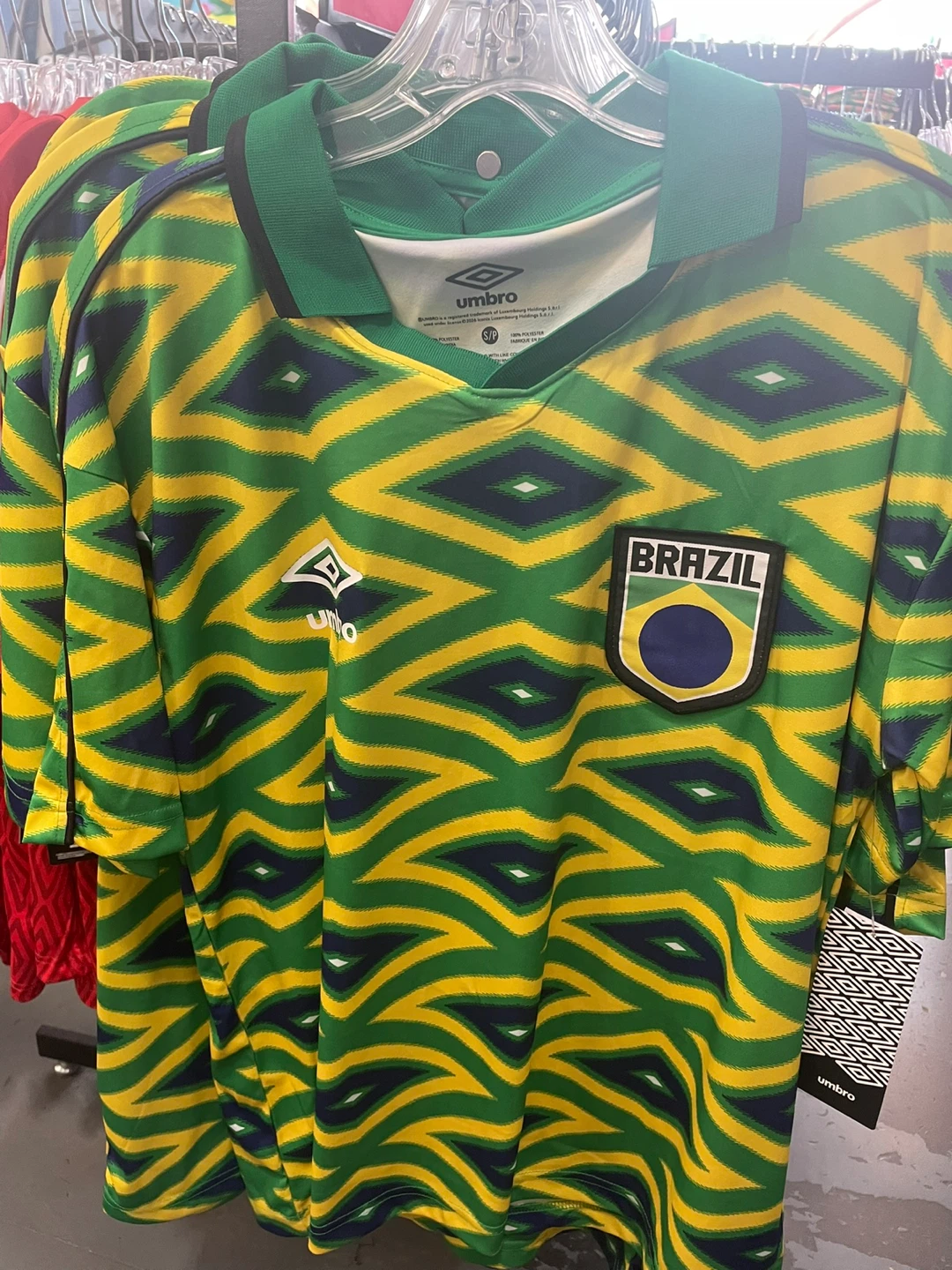 Umbro Brazil National Team Soccer Jersey - photo 3