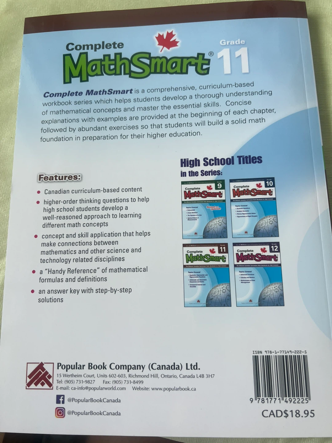 Complete Math Smart 11 - photo 2