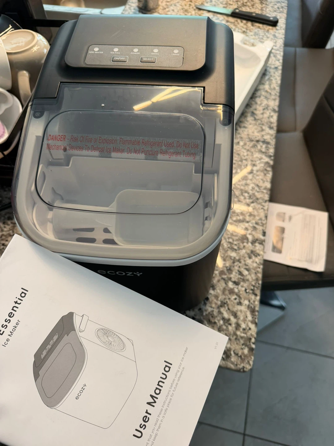 Ecozy Bullet Ice Maker - photo 2