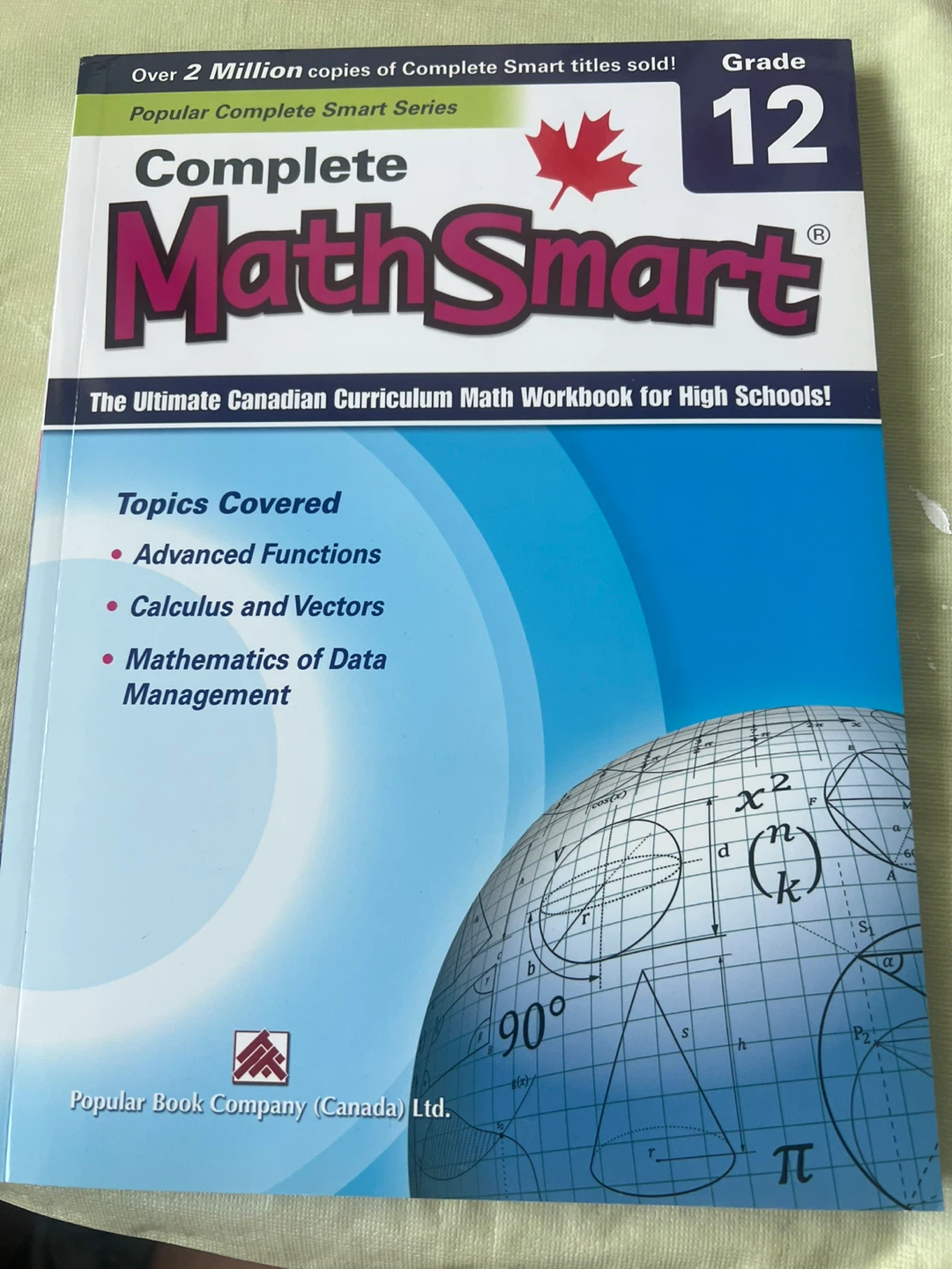 Complete Math Smart 12 workbook