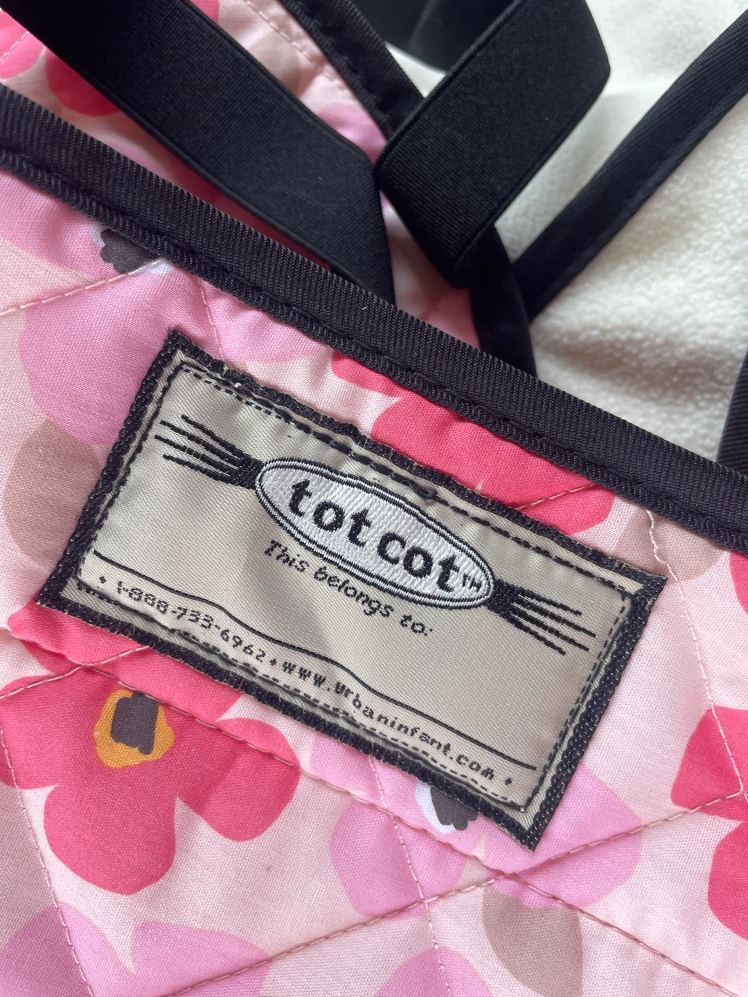 Urban Infant Tot Cot Quilted Floral Sleep Mat - photo 2
