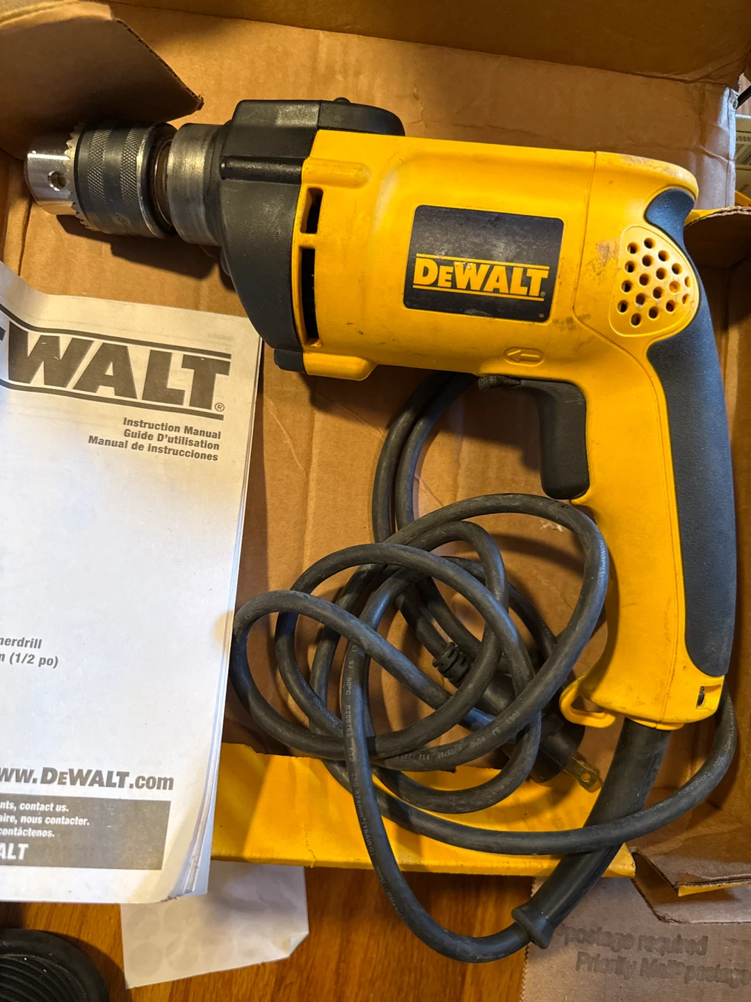 DEWALT DW511 Heavy-Duty Hammerdrill