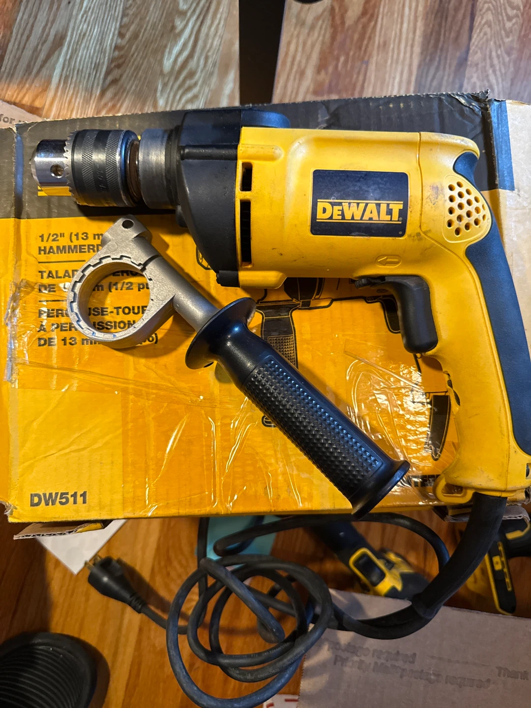 DEWALT DW511 Heavy-Duty Hammerdrill - photo 4