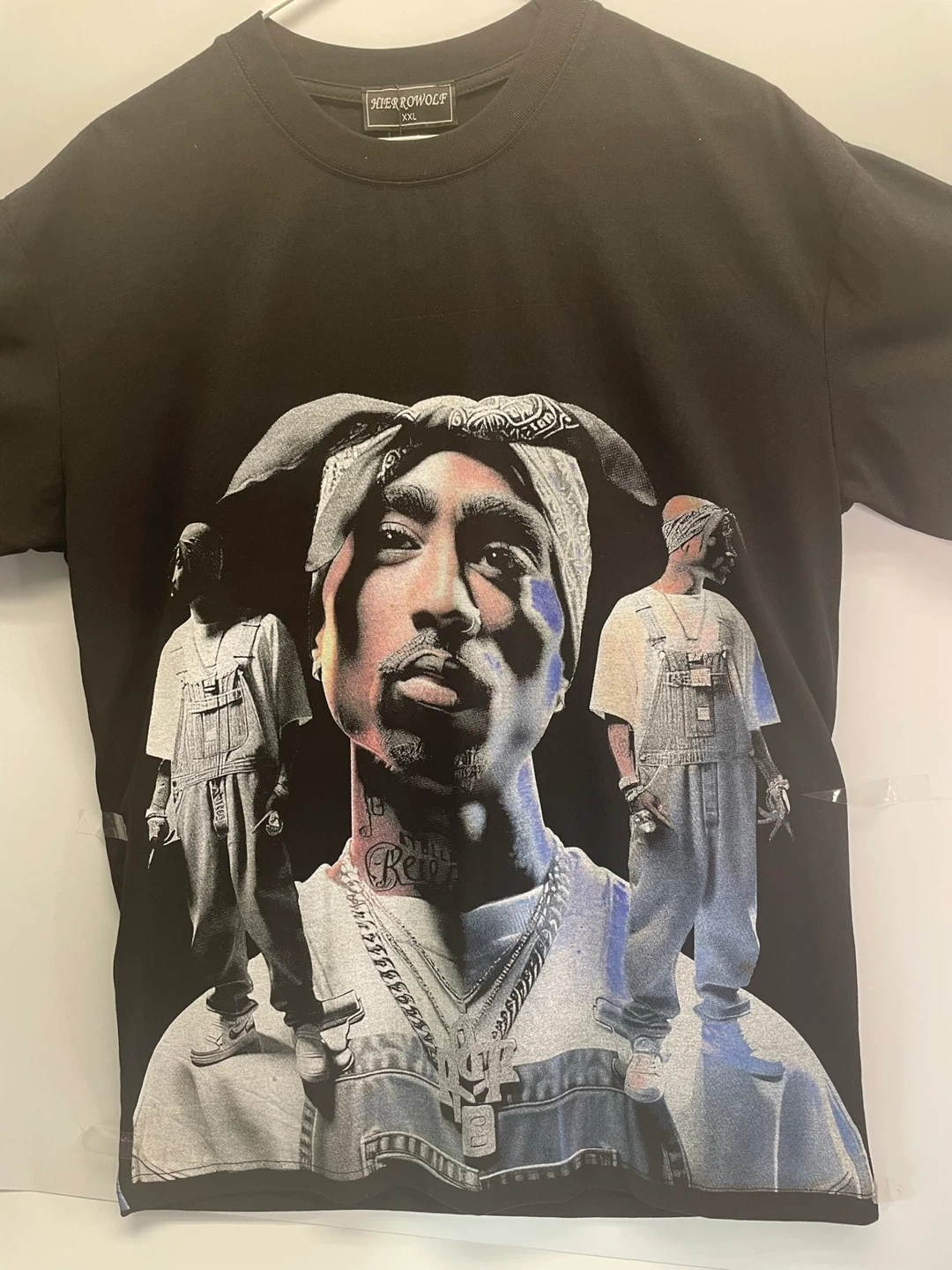 Hierrowolf Tupac Graphic T-Shirt