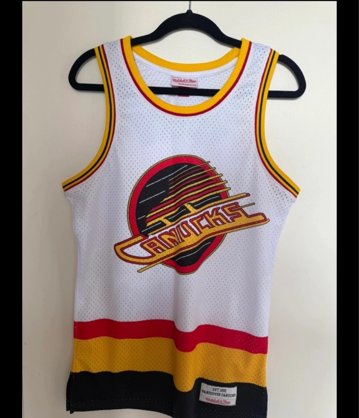 Vancouver Canucks "Flying Skate" Linden Tank Jersey (Small) - photo 3