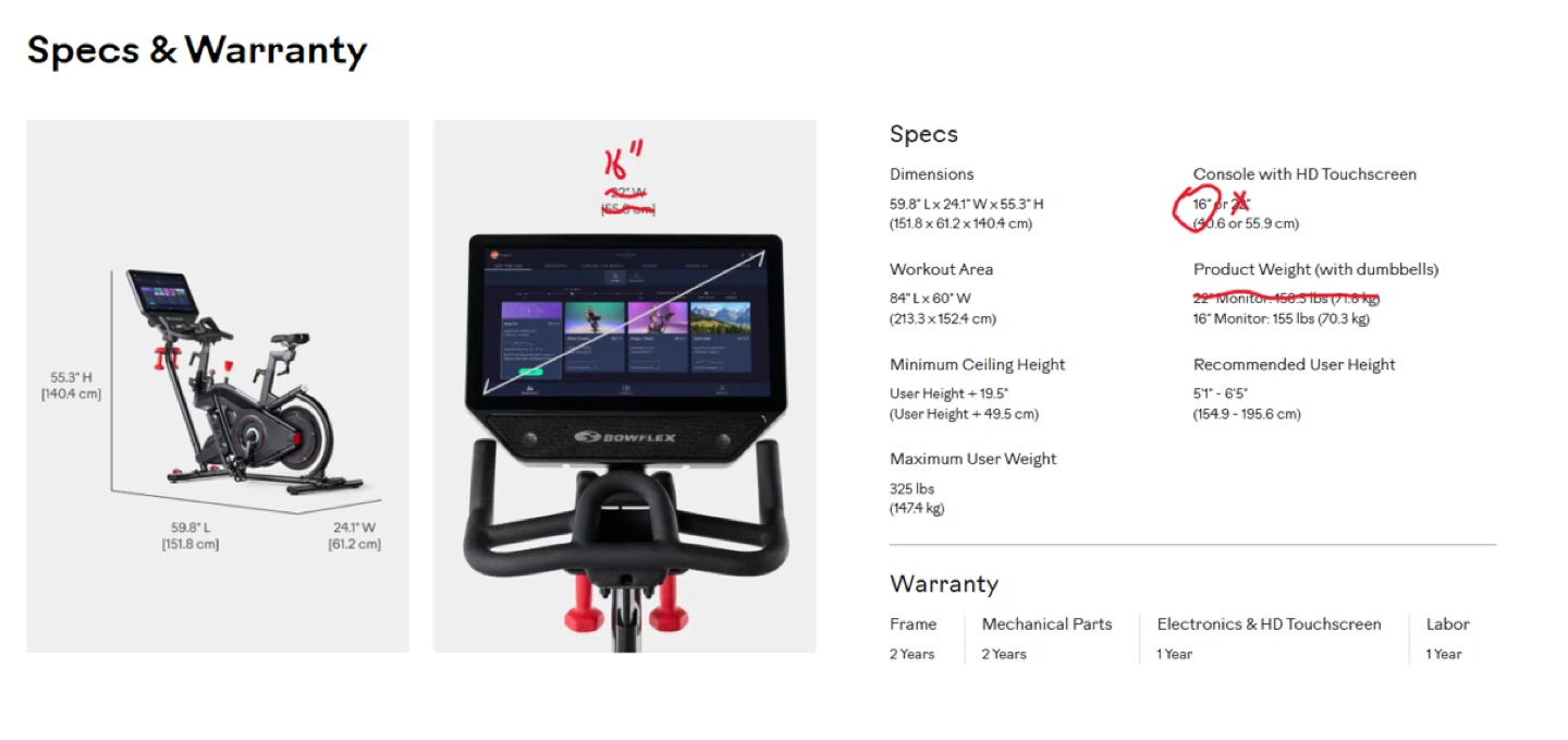 Bowflex VeloCore - photo 2