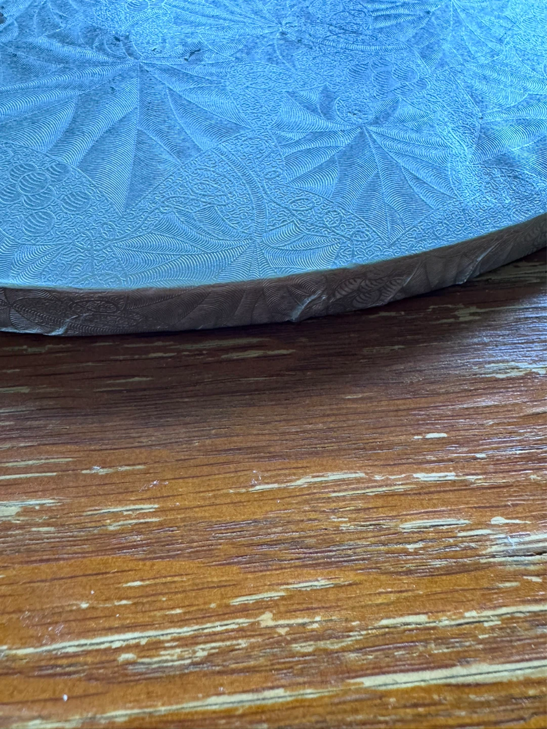 Round cake used board - photo 3