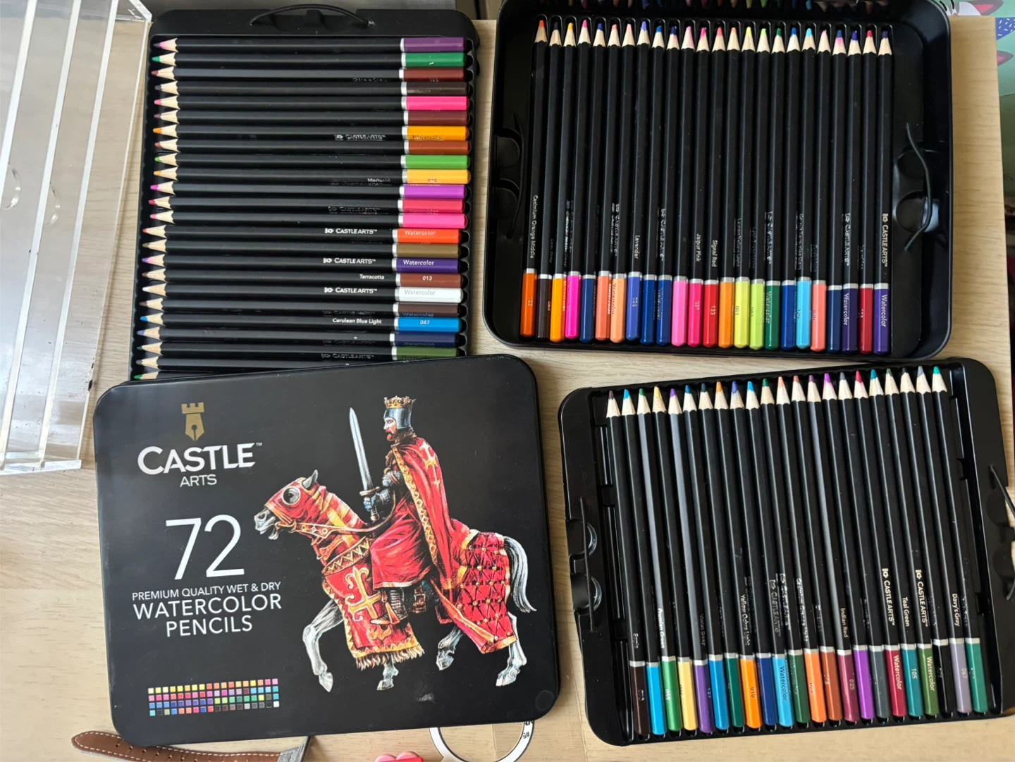 Castle Arts 72 Watercolour Pencils