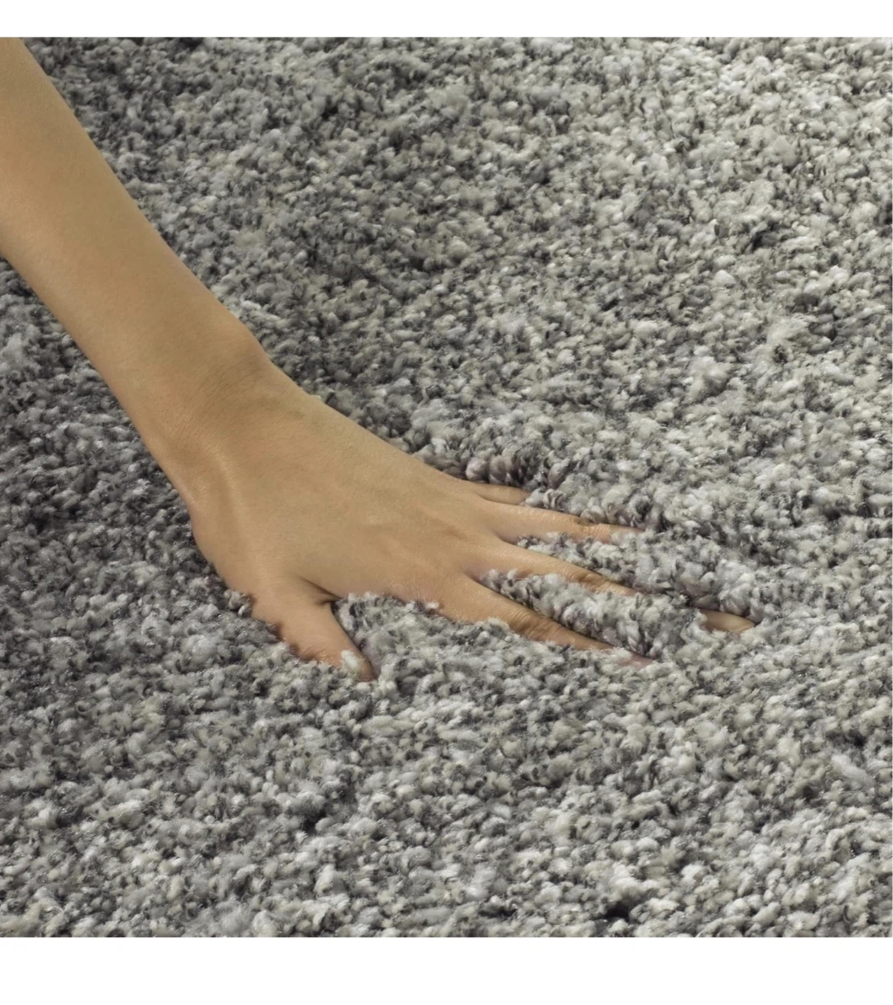 Safavieh California Shag Rug - Silver 5'3" x 7'6" - photo 3