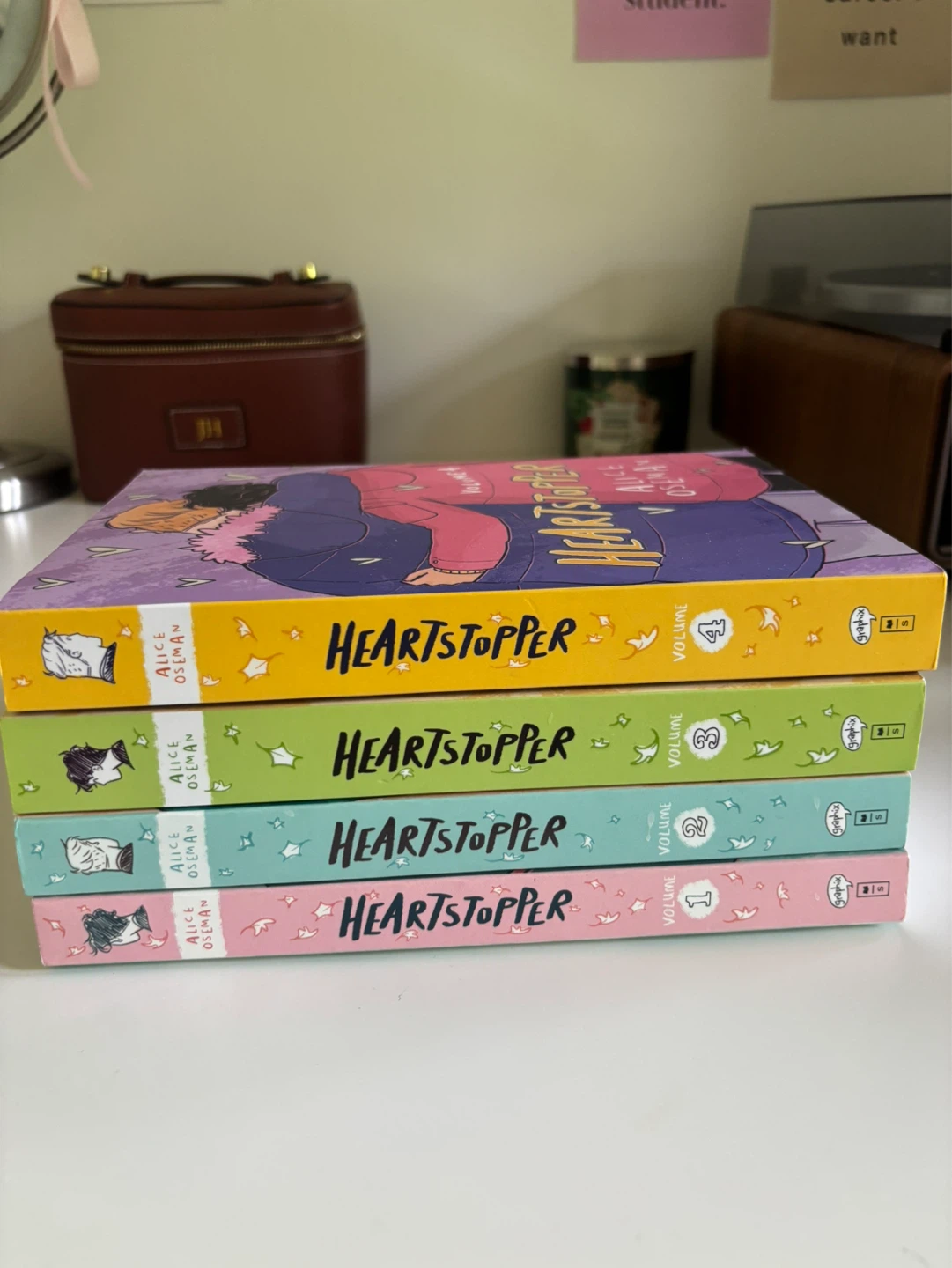 Heartstopper graphic novels books 1-4