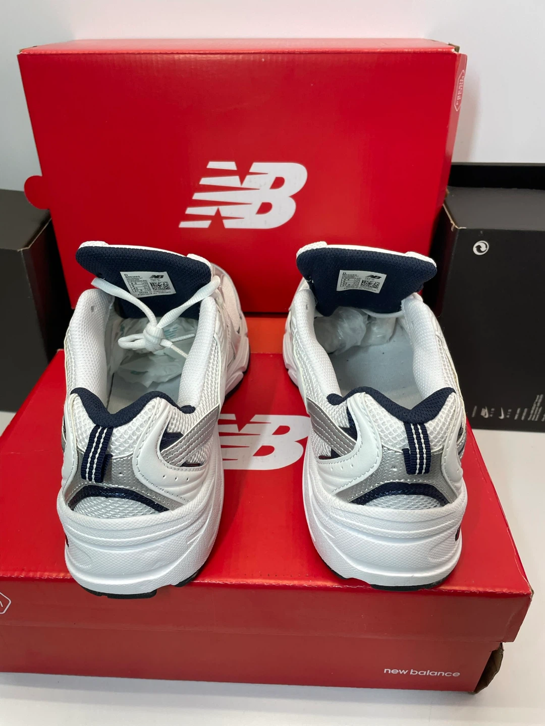 New Balance 530 Running Shoes White Silver - photo 3
