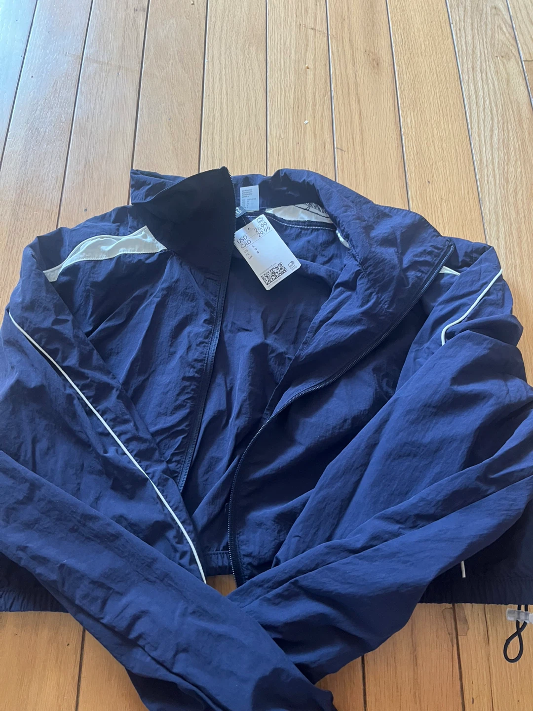 Navy Blue Track Jacket - photo 3